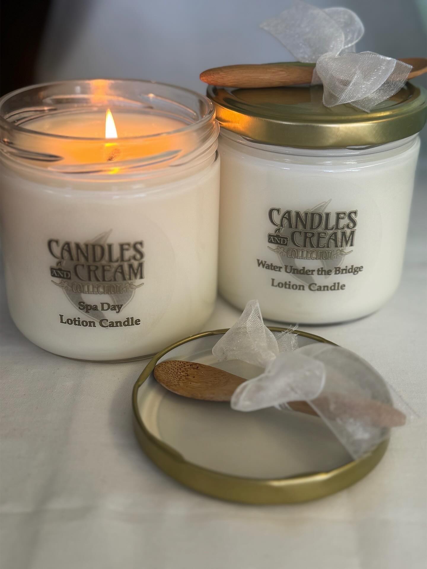 Self care begins with ambience!! Check out our lotion candles and add to your self care line! ✨💕candlesandcreamcollection.com