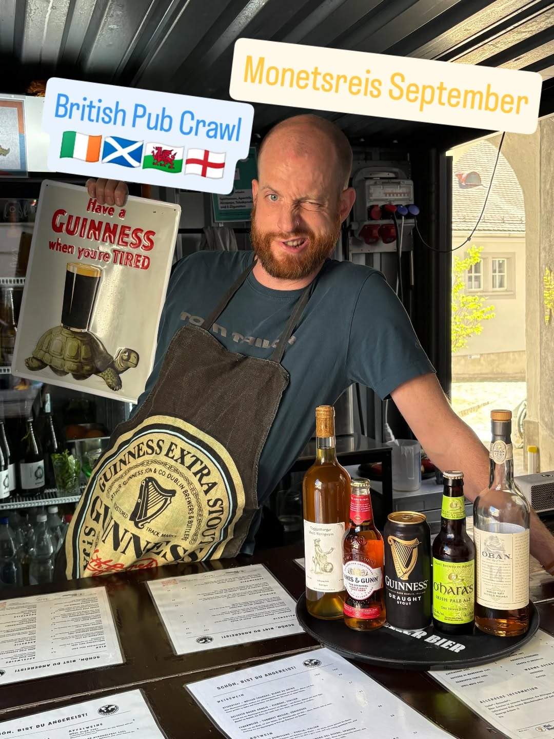 Letschti Monetsreis... 🥺 Im September heissts im @reisebeizli:
🍻British Pub Crawl🍻
Es git Irisches Bier 🇮🇪 und Schottisches Bier 🏴 vom @mini.bierladen
En Lichtesteiger Met mit Toggeburger Waldhonig 🇬🇧
Und en feine Whisky us Schottland 🏴 @obanwhisky loo
Kunsch au verbi?
#reisebeizli #lichtensteig #RathausfürKultur #gnüsse #offä #Bier #Wein #Aperitif #Summerbar #Foodtruck #Reisefüdli #wowtoggenburg #gemeindelichtensteig #toggenburg #wiefunktioniertdamitdänehäshtägs #keiahnig #hörejetztufdemit