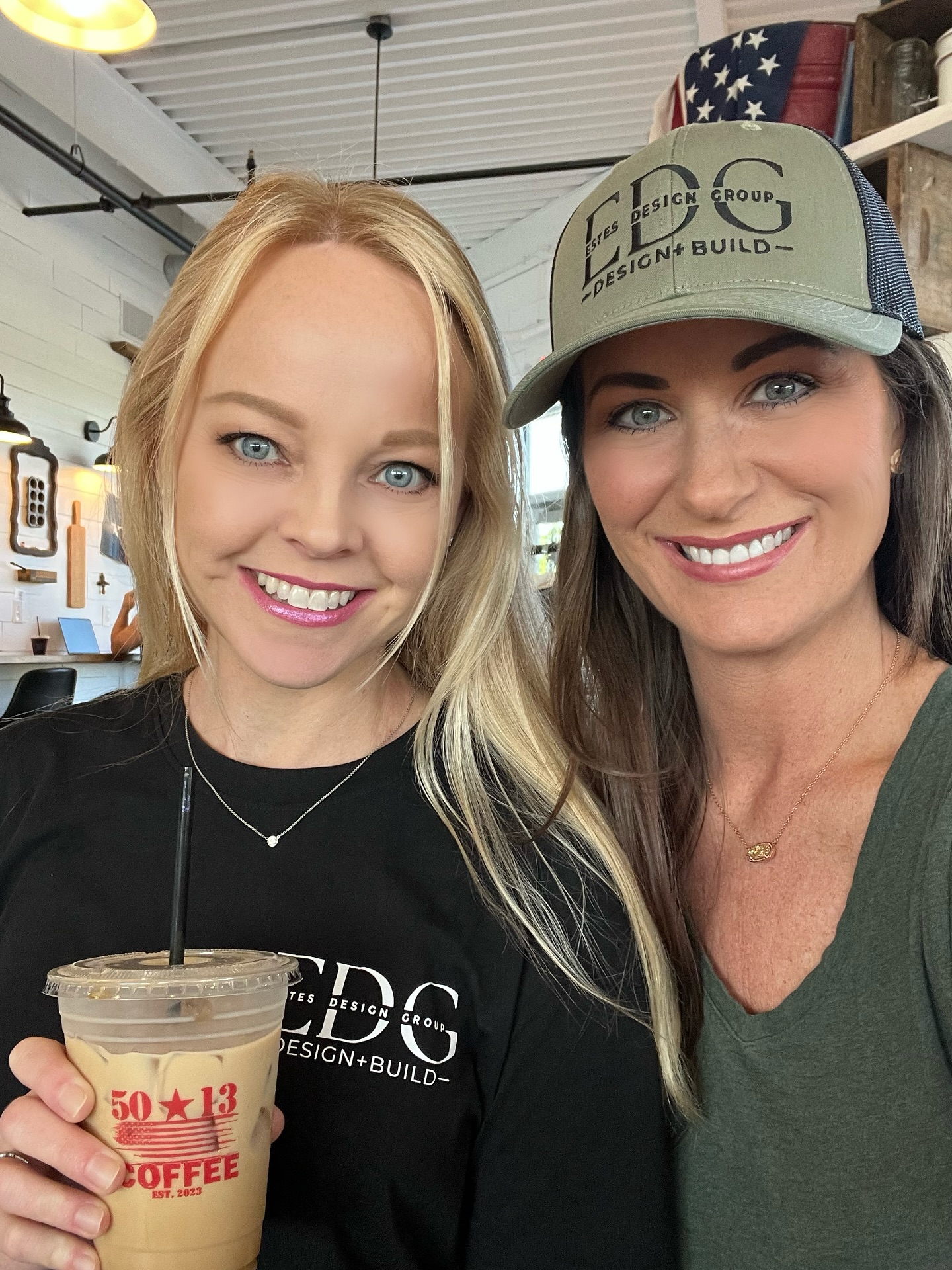 Starting the morning at our favorite local spot @5013coffee. Today we're refining wallpaper selections for an amazing upcoming project!
#EDG #estesdesigngroup #luxurycustomhomes #interiordesign #heathtexas #5013coffeeheath