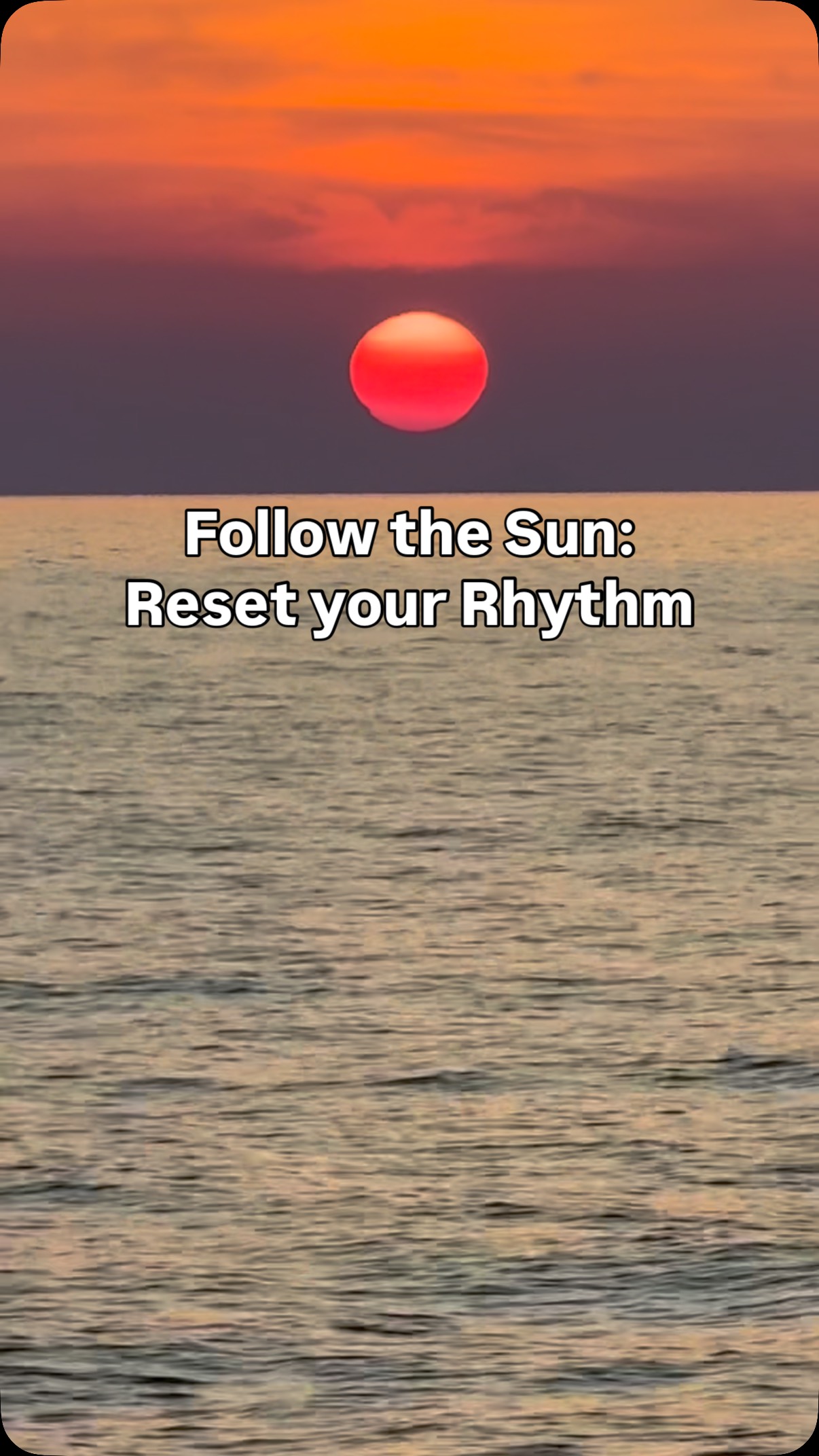 ⨠Follow the sun, restore your rhythm - this is what we create inside my Midlife Transformation Plan. Message me if youād like to know more.
This summer I swam at sunset almost every evening in Sardinia. And it wasnāt just for the beauty of it!
I noticed how different I felt. Calmer, more energized in the moment, and maybe most importantly - ready to actually wind down and catch some quality sleep later on.
Hereās the science behind that:
The red and amber light of sunset tells your brain to start making melatonin, the hormone that signals itās time to wind down.
In perimenopause and menopause, when estrogen is no longer there to steady our circadian rhythm, we need these light cues even more.
Evening light helps regulate mood too, shifting us out of āwired and tiredā mode and into something steadier.
It reminded me that sometimes the most powerful tools for sleep and energy are simple: light, movement, rhythm.
#midlifetransformation #claudiaolivierinutrition #sleepinmidlife #menopausewellness #perimenopsusesupport #menopauseenergy #fastlikeagirl #fastingjourney