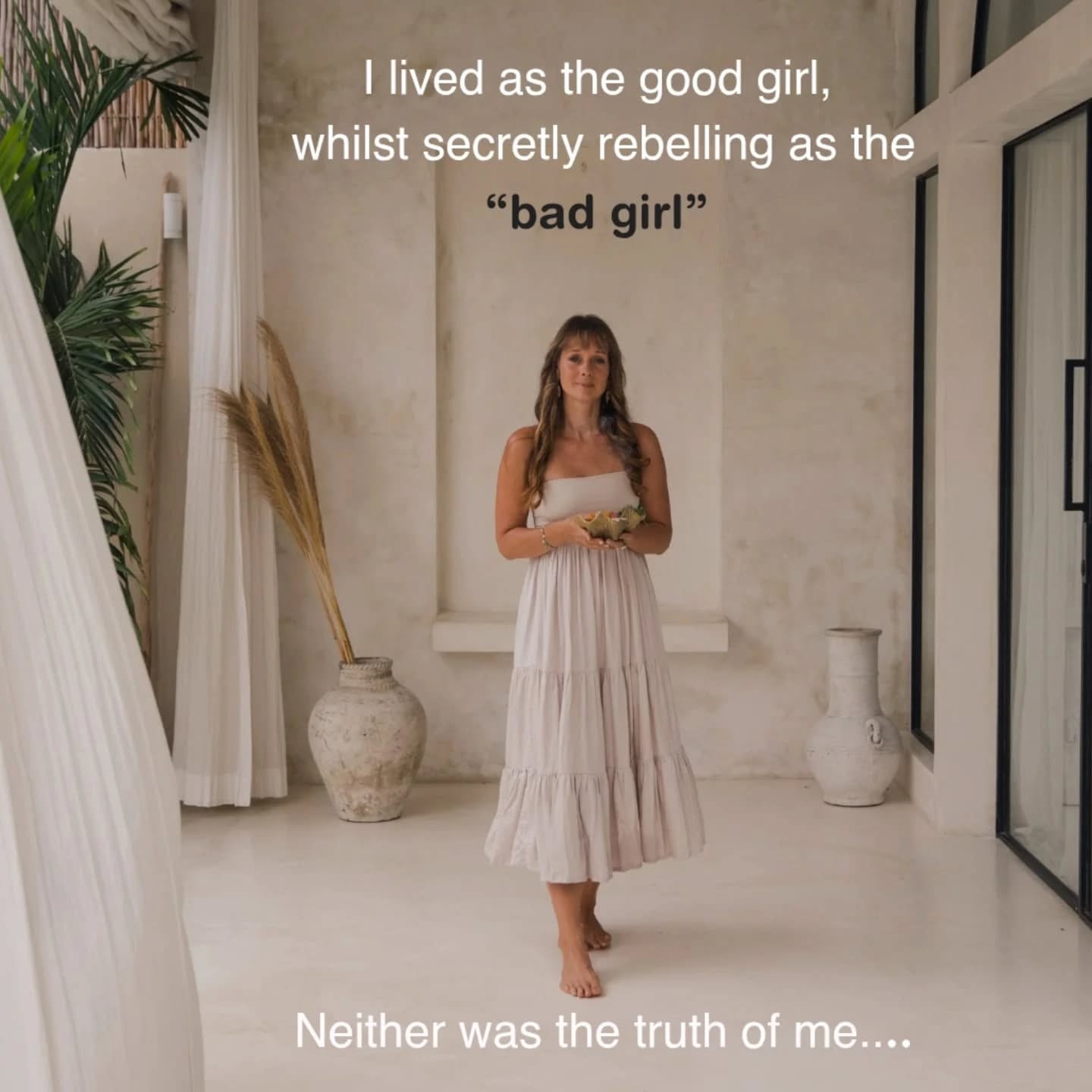 This is such a juicy topic when you really dive in... and it plays out differently in each of us.
What I love is that every time I explore these themes with clients, in groups, or here with you, I discover new layers in myself too.
This is the power of this work, going inwards, healing, integration, and the freedom that comes with it.
Here are a few prompts you can journal/reflect on today:
👉 Where do you notice the Good Girl (or boy) alive in you?
👉 How does she show up in subtle ways (perfectionism, people-pleasing, over-achieving or?)
👉How has that resulted in shadow aspects playing out in your life?
👉 What would it feel like to let another part of you speak - the wild one, the playful one, the sensual one?
👉Which parts of you have you been hiding/pushing away that are longing to be expressed?
✍️Swipe up to save this for when your ready to journal.
If you’re ready to go deeper into this work, Diamond Mastery is where we spend 6 months reclaiming all these parts of you & upgrading your energy and life so you can step fully into your freedom, power, and truth
💎Comment or DM Diamond to learn more 💎
🌹Does this resonate? Where does the good girl (or boy) show up in your life?
🌹
Photography @ulrike.baliphotographer
Dress @infinitywears 👗