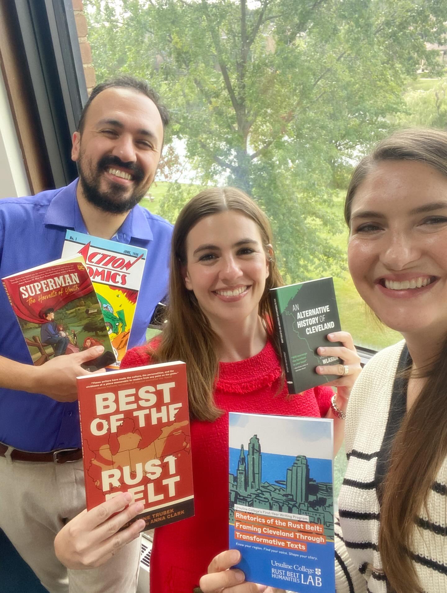 The Rust Belt Humanities Lab @ursulinecollege has a new space! Come see us, learn about the work we do, and visit our beautiful campus. We would love to collaborate as we build regional humanities infrastructure and think through the power of emplaced storytelling—in the classroom, the city, and our Rust Belt region.