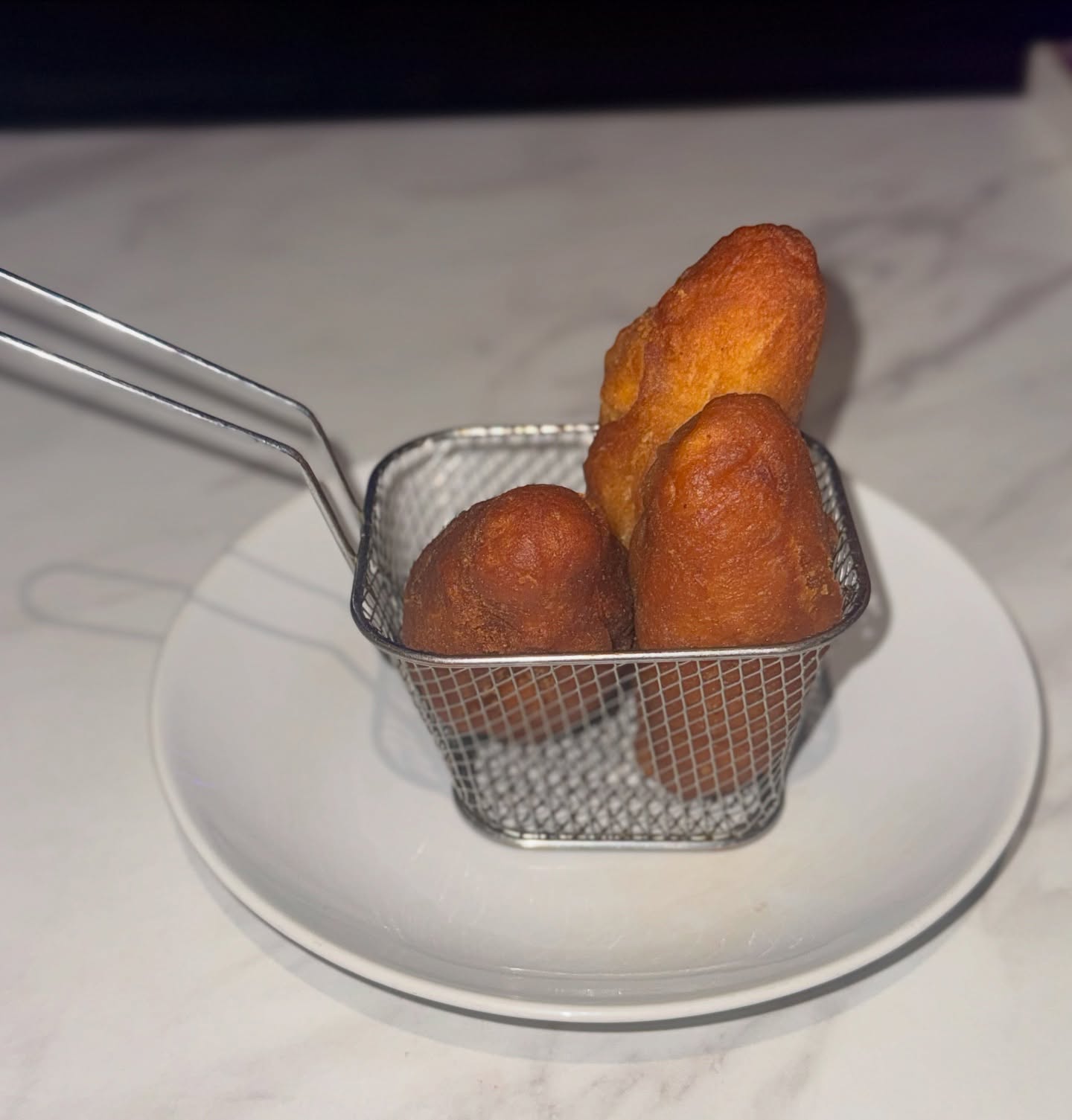 Fluffy, Crispy and Golden โจ Our Festivals are a perfect match, bringing that sweet magic to any plate ๐
.
.
Follow us on TikTok!! paradise_romford
.
.
.
#Caribbeancuisine #jamaicanfood #chef #caterer #restaurant #romford #paradise #family #business #lounge #bar #jamaican #love #food #lounge #bar #essex #london #cocktails #events #catering #services #sweets #dinner #explore #explorepage #viral #festivals