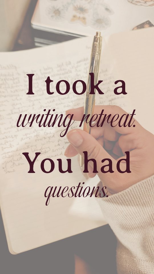 Your writing retreat questions ANSWERED 👇🏻
As always, friends: I've got you. 😉
Head over to the blog for a breakdown of all the details you've been looking for, including...
✨ How do I structure the day?
✨ What do I need to bring?
✨ How do I handle the pressure to produce?
...and so much more!
🔗LINK IN BIO!
#amwriting #bookeditor #writingcommunityofinstagram #writinglife #writersofig #writingtips #writinghelp #writingcommunity #writingretreat