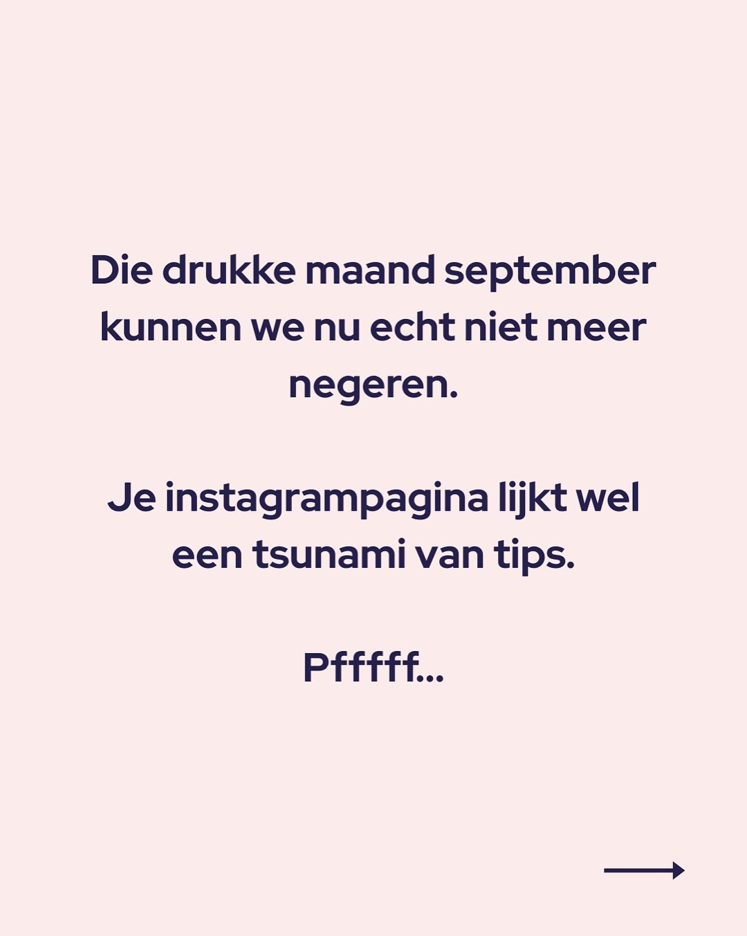 De laatste dag van augustus en mijn instagramfeed lijkt wel een tsunami aan tips. Hier lees je mijn tip. 😂
#1september