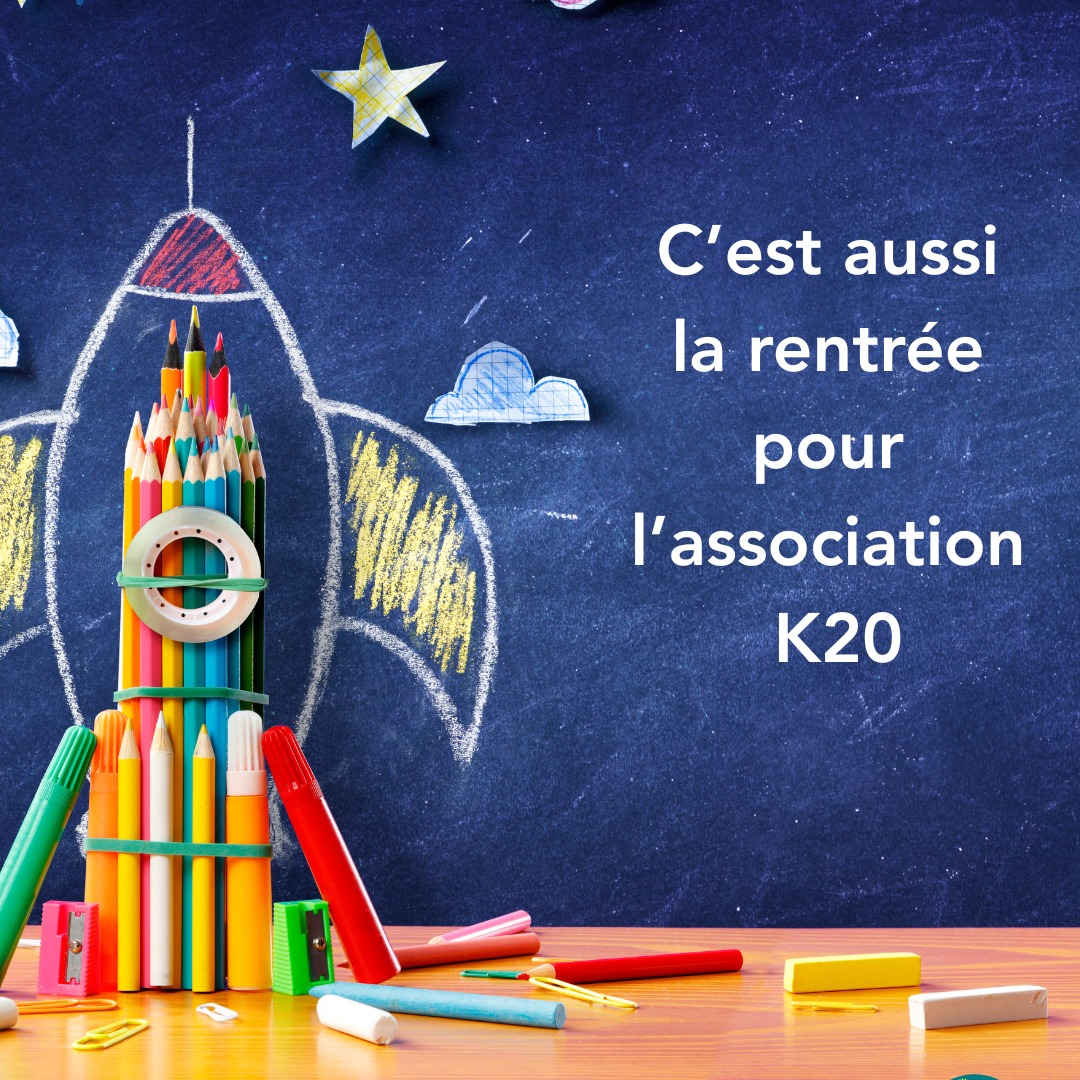 Prêtes, prêts, partez ! 🎒✨
Que cette rentrée vous apporte énergie, sourires et joies du quotidien...
Une belle rentrée à tous!
#rentrée #sourire #bonneenergie #associationk20 #rentree
