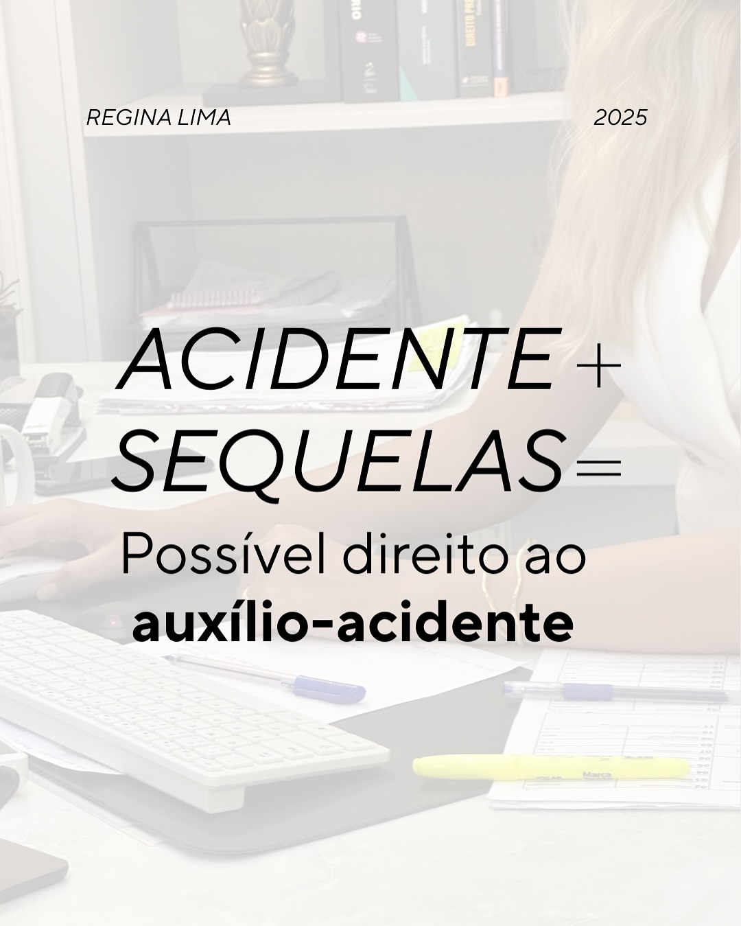 Pouca gente sabe, mas o auxílio-acidente pode ser acumulado com o trabalho e garante uma renda mensal boa até a aposentadoria.
Ele é válido para quem sofreu um acidente e ficou com sequelas permanentes que afetam sua profissão.
Cada detalhe importa.
Consulte um especialista e garanta seus direitos.
#inss #oab #beneficioprevidenciário #auxilioacidente