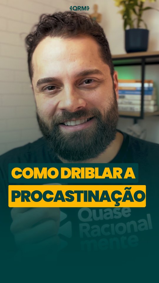⏳ Você já se pegou adiando uma tarefa simples, mesmo sabendo que ela só vai demorar alguns minutos?
Isso não é preguiça, é o seu cérebro escolhendo o alívio imediato de “deixar pra depois” em vez do esforço de começar agora.
🧠 Entender a procrastinação é o primeiro passo pra mudar esse padrão.
No vídeo, mostramos por que isso acontece e como você pode driblar esse mecanismo.
👉 E você, o que mais costuma adiar no dia a dia?