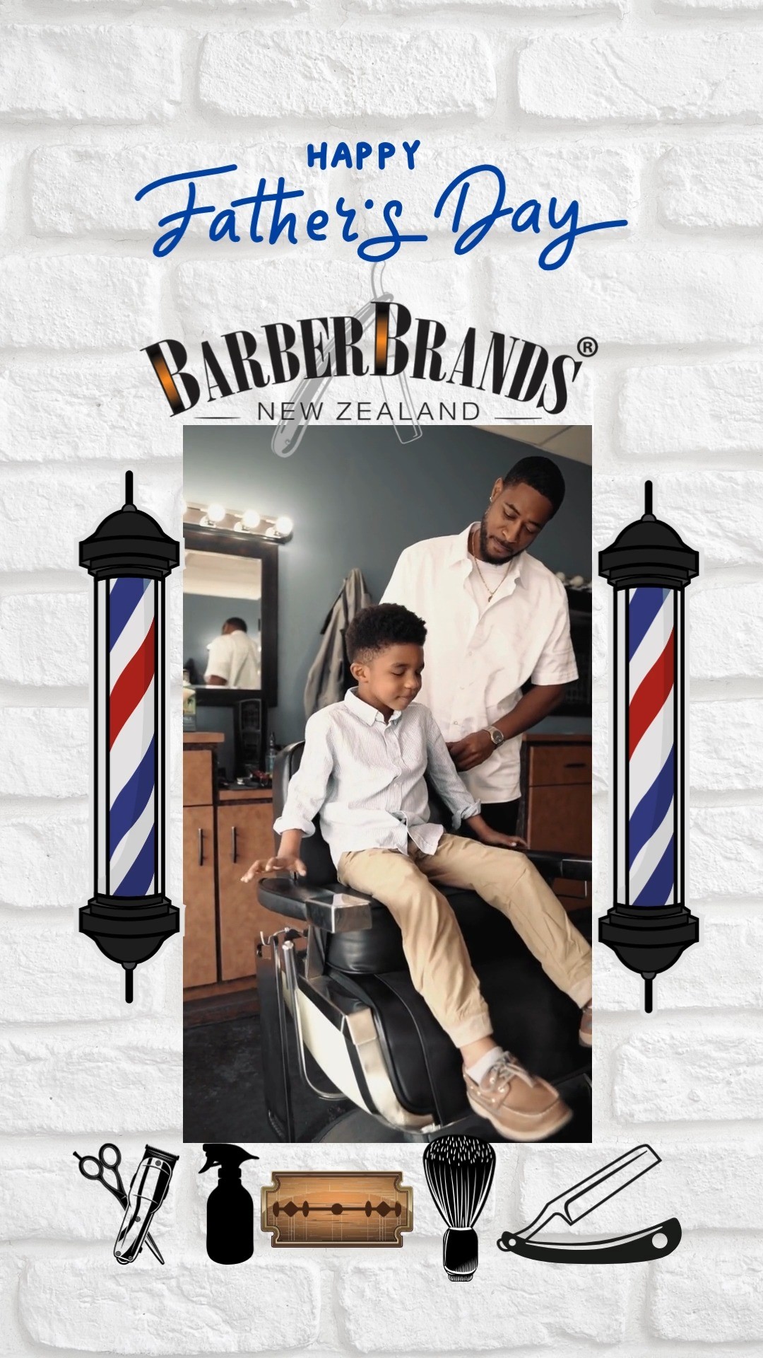 Happy Father’s Day to our amazing customers! Here’s to the dads and dad jokes that make life better. Enjoy a day filled with love, laughter, and maybe a nap! Thanks for being part of our community.
#barberbrandsnewzealand