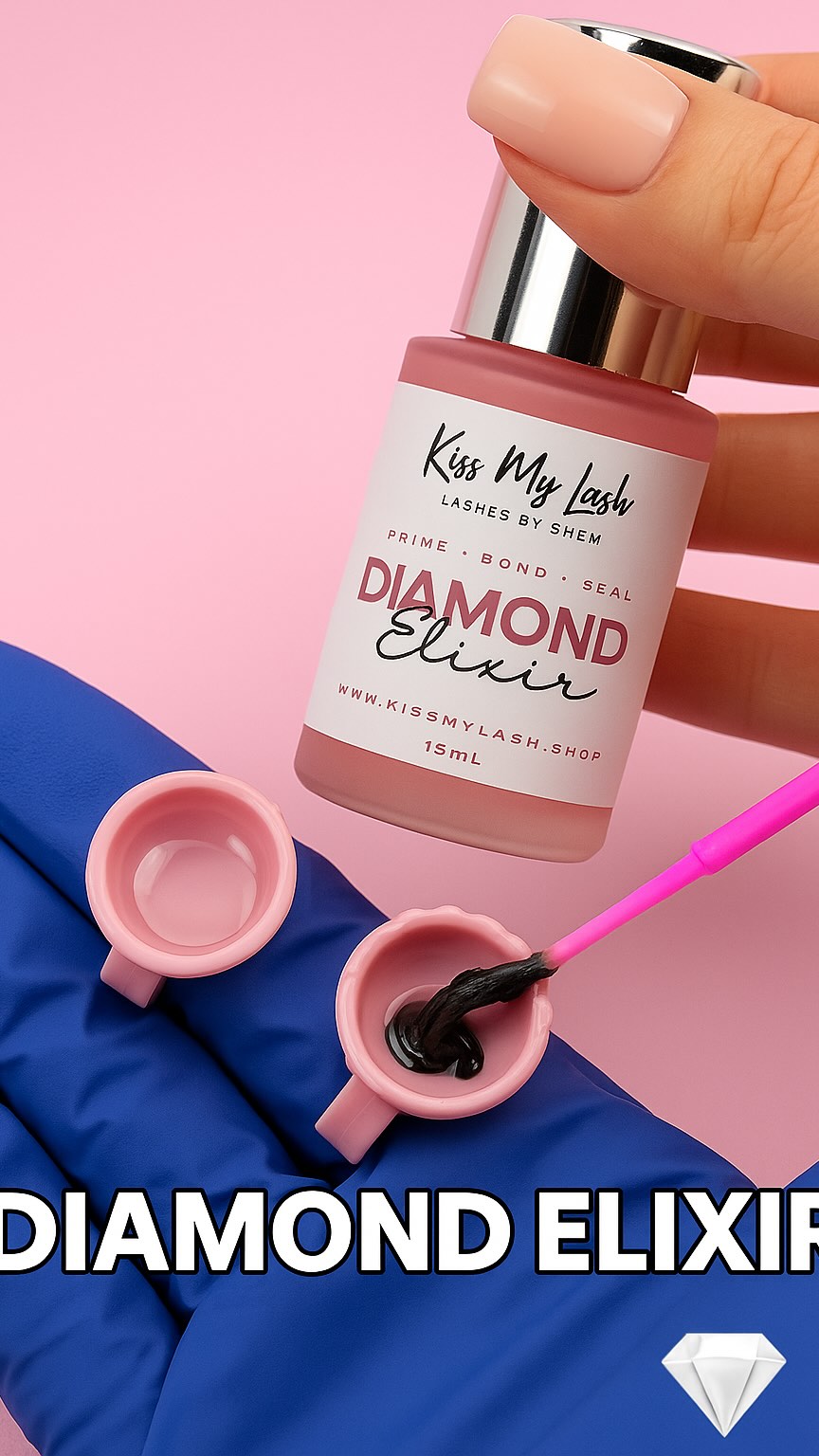 💎✨ Diamond Elixir Bonder in action! ✨💎
In this video, I’m using our Sealed With a Kiss adhesive 💕 to show you why our Diamond Elixir Bonder is a total game-changer for lash techs.
When I add a drop of water to the adhesive, you can see it turn weird & stringy 😬 — that’s because water speeds up curing. Now, watch the magic ✨… when I apply our bonder, it instantly cures the glue 💨. No more waiting 24 hours for clients to get their lashes wet 🚿 — they can go about their day immediately.
🔹 What our bonder does:
• Instantly cures adhesive ✅
• Eliminates fumes so your client’s eyes don’t water 👀
• Locks in retention for longer-lasting lashes ⏳
• Saves you AND your client time 🙌
The combo of our Diamond Elixir Bonder + Sealed With a Kiss Adhesive = flawless application & happy clients every time 💖.
🛒 Grab yours today at www.kissmylash.shop 🛍️
#LashTech #LashGlue #LashBonder #KissMyLash #LashSupplies