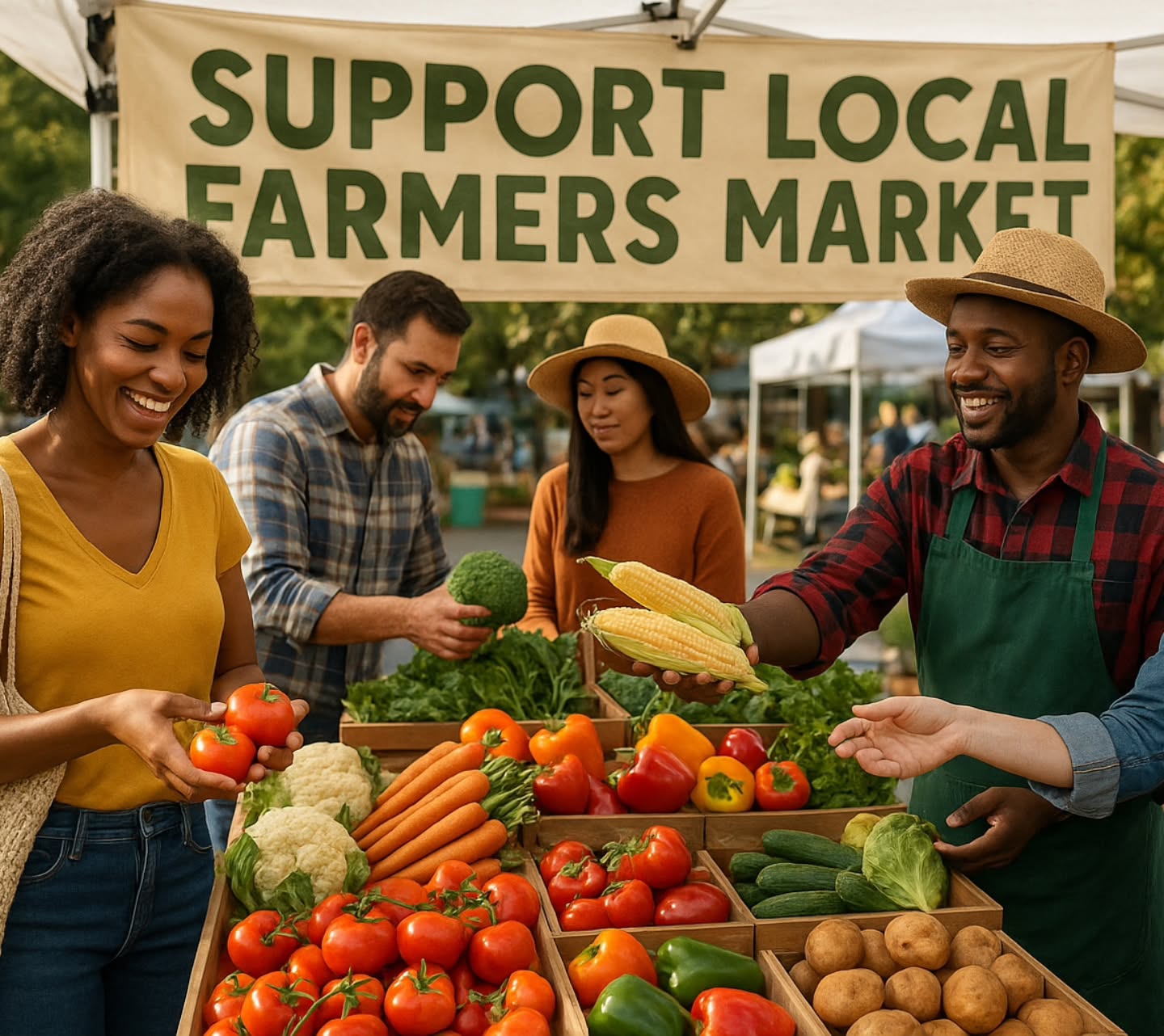 🌱 Why Supporting Local Farmers Markets Matters 🌱
Every time you choose to shop at your local farmers market, you’re doing so much more than buying fresh produce. You’re investing in your community’s future:
Fresher, Healthier Food: Local farmers bring you fruits and vegetables picked at peak ripeness — often harvested the same day!
Stronger Local Economy: Your dollars stay close to home, helping small farms and family businesses thrive.
Environmental Benefits: Shorter supply chains mean fewer food miles, less packaging, and a smaller carbon footprint.
Building Community: Farmers markets create a space where neighbors meet, relationships grow, and we all connect over real food.
Preserving Farmland & Traditions: Supporting local growers helps keep farmland in production and preserves time-honored farming skills.💚
#SupportLocal #FarmersMarket #ShopLocal #EatFresh #CommunityFirst #SustainableLiving #LocalFood #FarmToTable #HealthyEating #EcoFriendlyLiving #SmallBusinessSupport #GrowLocal #FreshProduce #GreenLiving #FarmFresh #Foodie #HealthyLifestyle #LocalEconomy #ShopSmall #tubloom
