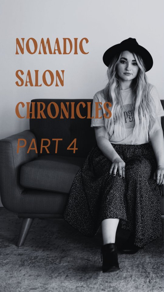 Nomadic Salon Chronicles
》PART 4《
The purpose of this is to give a glimpse a couple of times a month of what it is like working and running the business of The Traveling Hair Stylists.
This part, in particular, is about how quickly I adapt to a new salon and clientele set-up as well as getting to know more of the clients.
Drop your questions about what you want to know more of below⬇️⬇️
#travelinghairstylists #hairstylistbiz