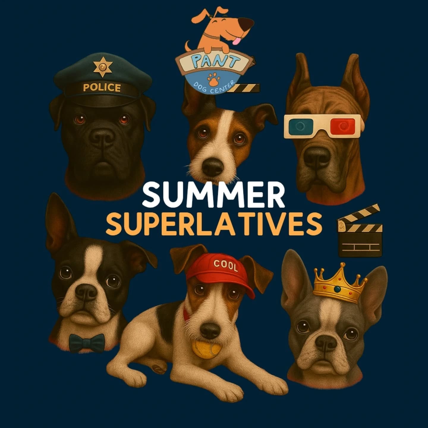 ☀️Summer Superlatives are in, and our daycare dogs are stealing the spotlight! From the ultimate Class Clown to the pup Most Likely to Score the Winning Touchdown, these four-legged stars keep us laughing, cheering, and falling in love every day. 🐶💛
#SummerSuperlatives #DogDaycareFun #DogsofInstagram2025 #HappyDogsDaily #DogLoversCommunity #PantDogCenter