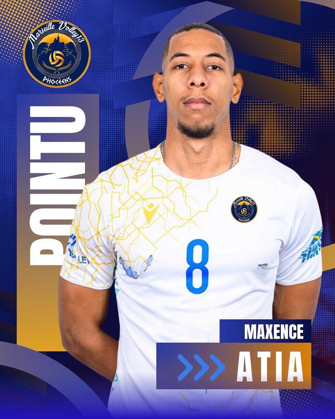 Au tour de la N2 Masculine qui n’est pas en reste 💪
Maxence ATIA nous rejoint 🔥
Jeune pointu au parcours déjà fourni : CFC, Ligue B, Ligue A, et marqué par une victoire en Coupe de France 🏆 avec Nantes Rezé.
Bienvenue chez Les Phocéens, Maxence 👋💙🤍