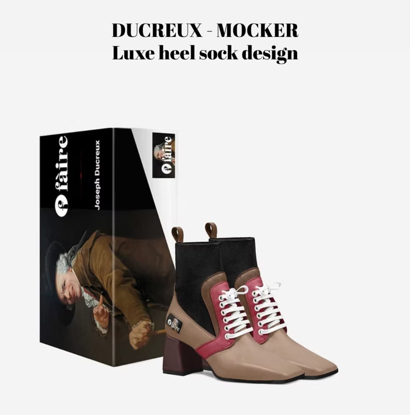 "
Luxe Heel Sock Design
A bold reinterpretation of elegance, inspired by the expressive artistry of Joseph Ducreux.
This unique silhouette blends the sleek comfort of a sock-style fit with the sculptural presence of a statement heel.
Handcrafted in Italy from premium materials, each pair is made to order – a fusion of modern design and timeless craftsmanship.
More than footwear, it’s personality in motion.
"
#LuxeHeelSock #JosephDucreux #StatementFootwear
#LuxuryHeels #DesignerShoes #LimitedEdition
#WearableArt #HandcraftedInItaly #SculpturalStyle
#FashionInMotion #CustomShoes #ModernElegance #myheartday_ii