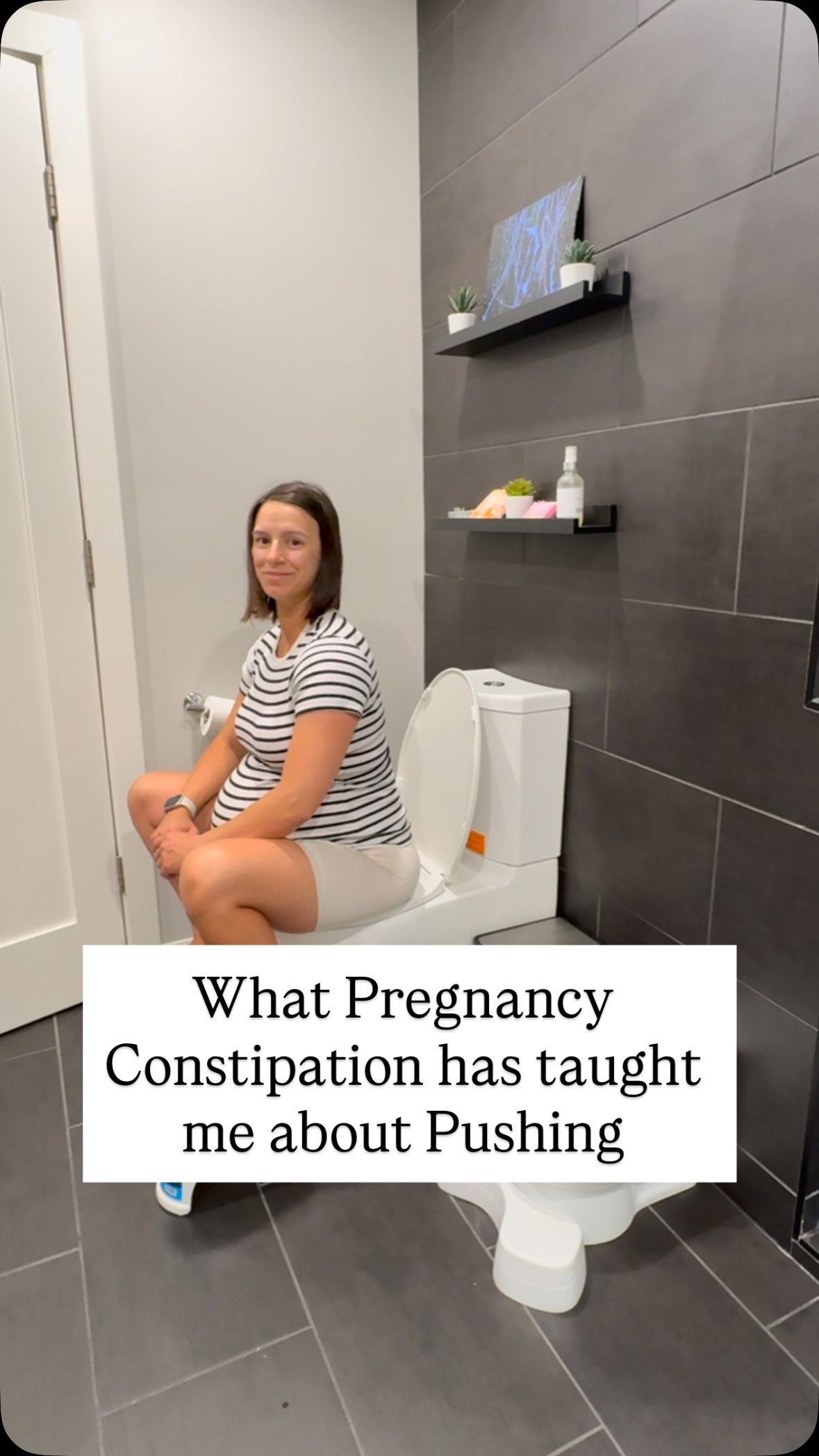 I’m now three pregnancies deep and constipation and hemorrhoids have become a familiar, unwelcome, part of the journey.
But they’ve quietly taught me something…that preparing for birth is not about pushing harder, and rushing the process
And rather about surrendering into the opening and tuning into those strong sensations that come with birthing.
Pushing, whether on the toilet or in labour, can worsen hemorrhoids instead, focus on:
🧘🏽♀️ relaxation
💦 hydration
🚶🏻♀️➡️movement,
🥑 fibre-rich intake such as avocado, lentils, raspberries, & chia seeds
💊 magnesium citrate supplement
AND
🚽 squat to poop!
#thirdtrimester #laborprep #childbirtheducation #mindfulpushing #constipationinpregnancy #hemorrhoidrelief #birthwithoutforce #pregnancywellness #birthsurrender #squattopoop #squattypotty #pregnancytips #pregnancyconstipation #thirdtrimesterproblems #pregnancyrelief #prenatalwellness #birthpreparation #pregnancyselfcare #prenatalyoga #laboranddelivery #birthprep #pregnancyjourney
