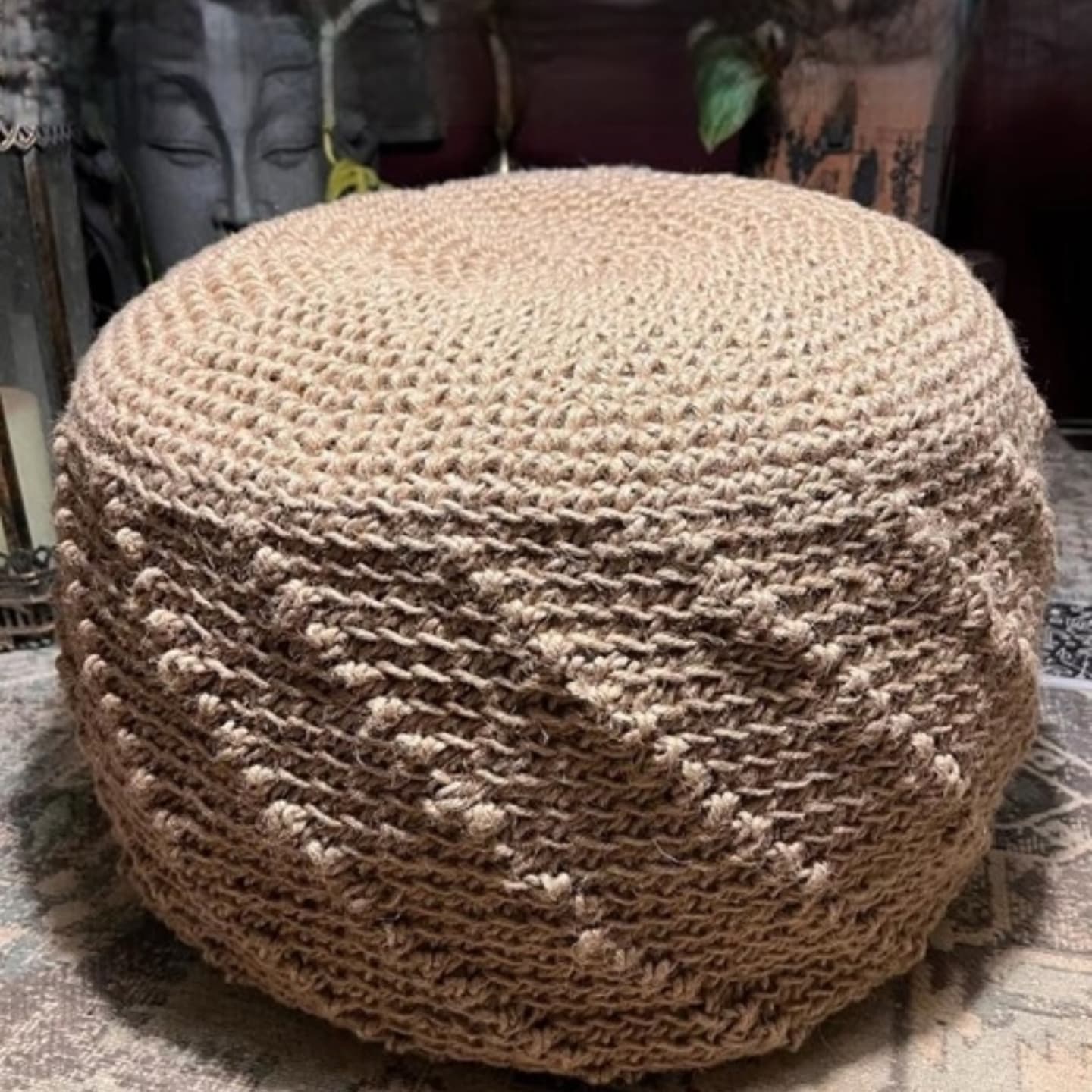 Add a cozy touch to your space with our hand-crocheted floor poufs! 🧶✨
Choose from t-shirt yarn, cotton yarn, or jute rope for a style that suits you.
Perfect for lounging, extra seating, or a pop of texture in any room.
Order yours online today: www.inake.co.za/category/furniture-decor
Pick your favourite material and color and elevate your home!
Contact us directly on 063 195 4432 or info@inake.co.za
#handmade #pouf #crochetlove #homestyle #interiordecor #bohohome #poufottoman