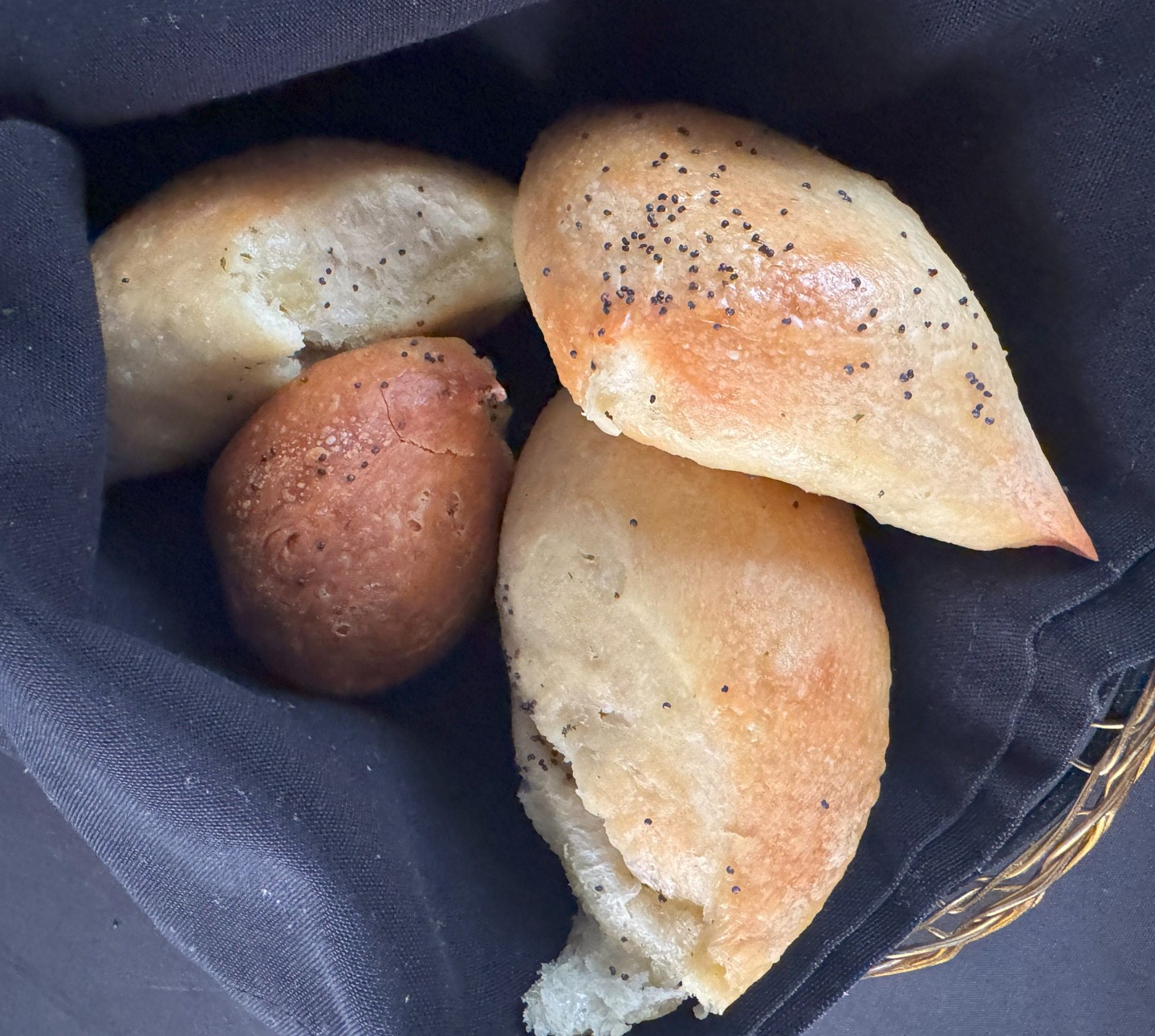 Did you know that we make our rolls fresh everyday? And they are complementary too!!!