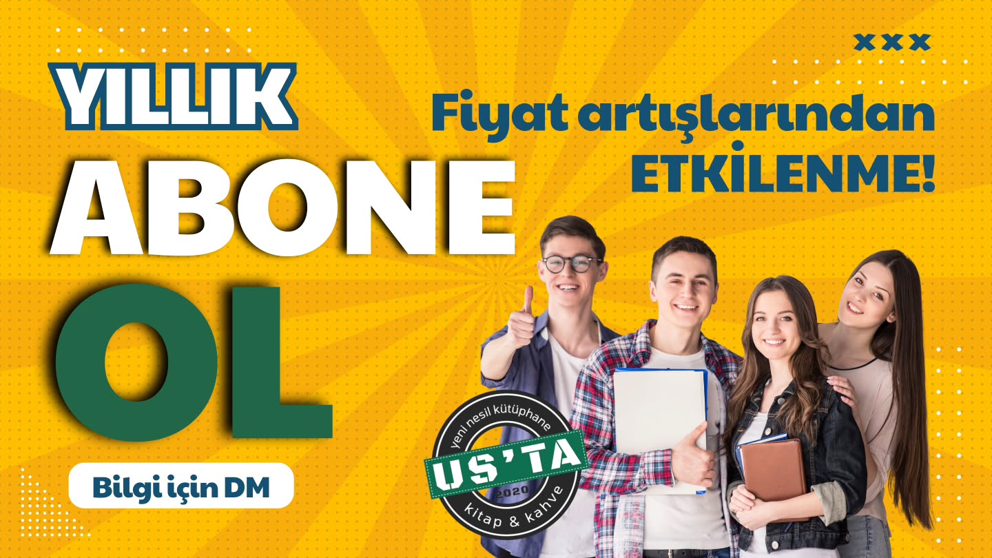 Sınırlı sayıdaki yıllık abonelik fırsatlarını değerlendirmek için acele edin!
US'TA KÜTÜPHANE kitap & kahve
Selanik Caddesi No:17 Kızılay Ankara
Sessiz, sesli, bireysel, ya da grup halinde... farklı çalışma alışkanlıklarına sahip öğrenciler için farklı alternatiflerimiz var.
Her şeyi yakından görmeniz için sizi kütüphanemize bekliyoruz
#Tyt #ayt #aytdeneme #tushazırlık #tıptauzmanlıksınavı #kızılay
#kütüphane #ankarakutuphaneleri #ankaraetkinlikleri #yks2026tayfa #yeninesilkutuphane #ustakutuphane #kizilaydakutuphane #kpss #kpsstarih #kpsscografya #hakimliksınavı #tus #dus #dişhekimliği #tıp #hukuk #yks #ankaradaderscalismaortami #kafekütüphane #ustakütuphane #millikütüphane #milletkütüphanesi