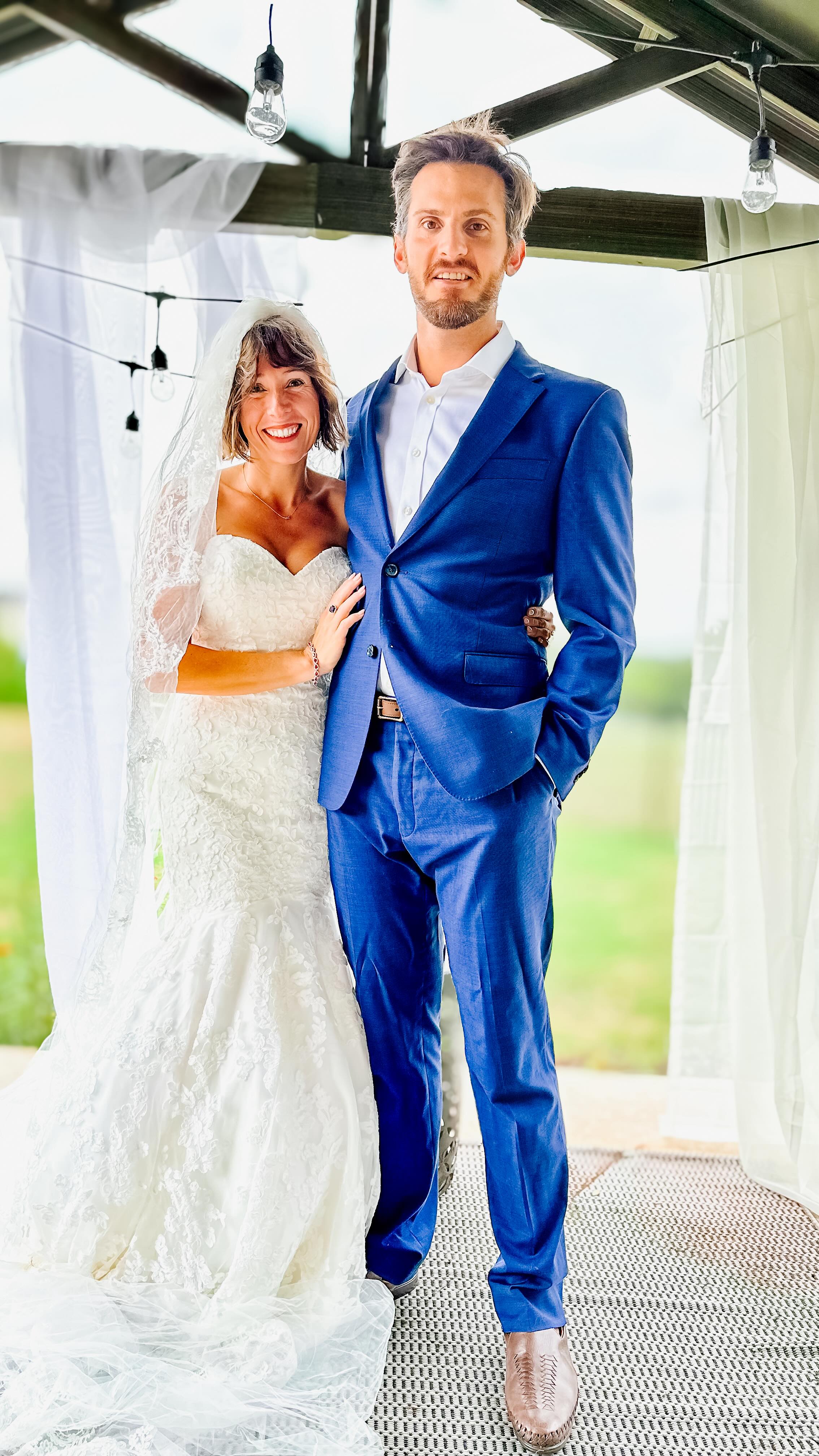 Our kids threw us a backyard vow ceremony! Happy TEN year anniversary @tyler.baggerly1 .
.
. 📸 @Adelaide Baggerly .
.
#atxfamily #texasmom #georgetowntx #momlife #georgetowntexas #momlife #atxmomlife #tenyearanniversary #wedding #vowceremony