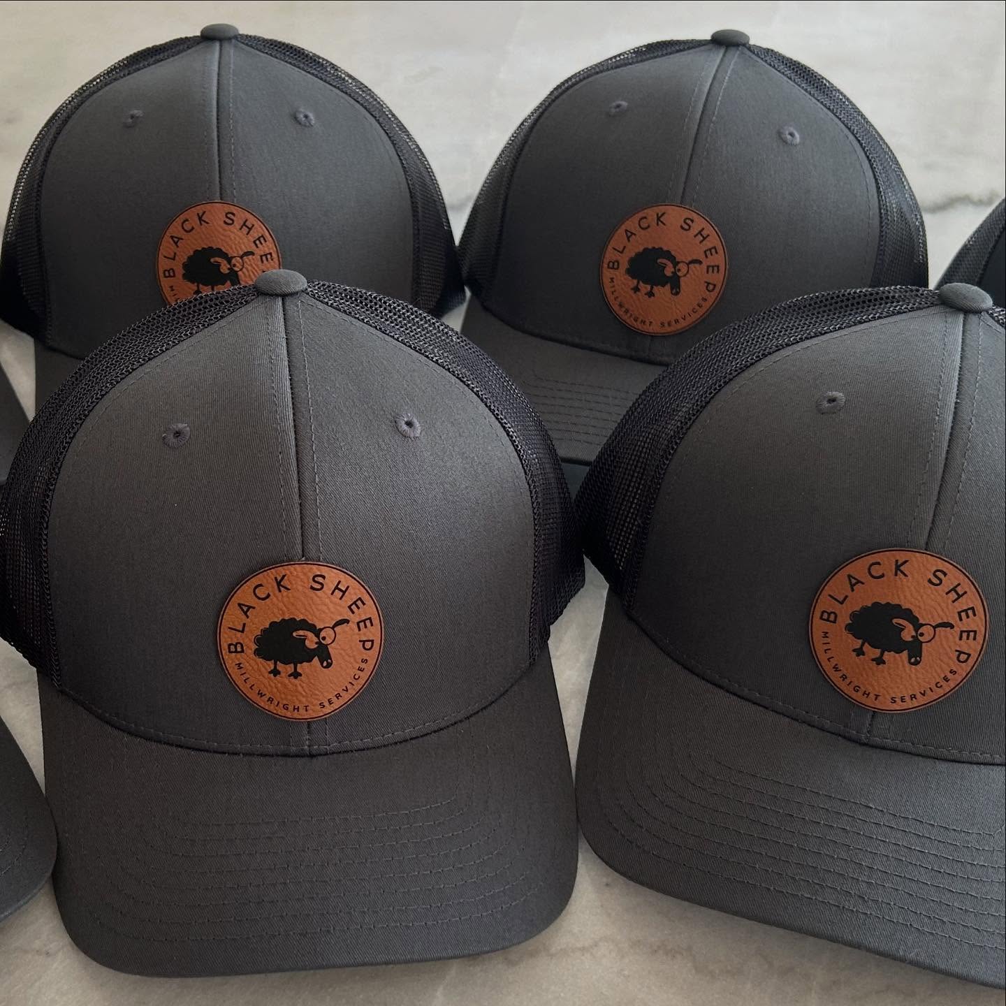 Branded hats for everyday wear. DM us for a mockup with your logo!