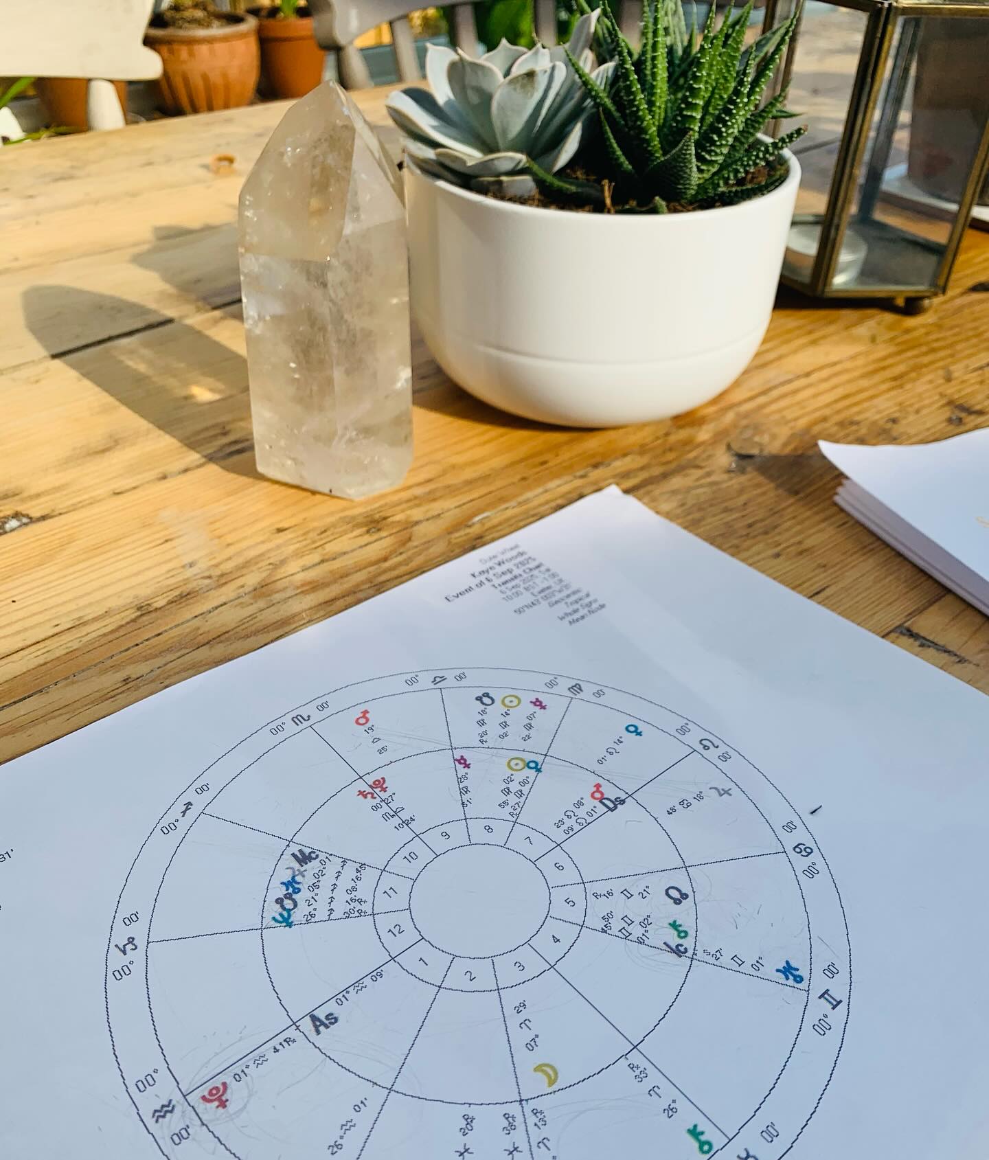 What a treat to have my Solar Return Birth Chart read by Jenny @conversations_with_the_gods today.
Every year around your birthday, the sun returns to the exact spot it was in when you were born - kind of like a cosmic “new year” ☀️ This chart sets the tone for the year ahead, highlighting themes, lessons, and opportunities.
My session gave me so much insight into what’s unfolding in my next chapter. I left with clarity, inspiration, and an excitement to get into the flow of the energy of the next year.
If you’ve never had a solar return reading, I highly recommend it - it’s like an astrological roadmap for your year ahead. ✨☀️🌙
Appointments available with Jenny at the studio on Thursday evenings and Saturday daytimes.
www.essential-therapies.co.uk/astrology
#birthday #solarreturn #astrologydevon #devonastrologer #inthestars #flowstate #energy #sidmouth #devon #eastdevon