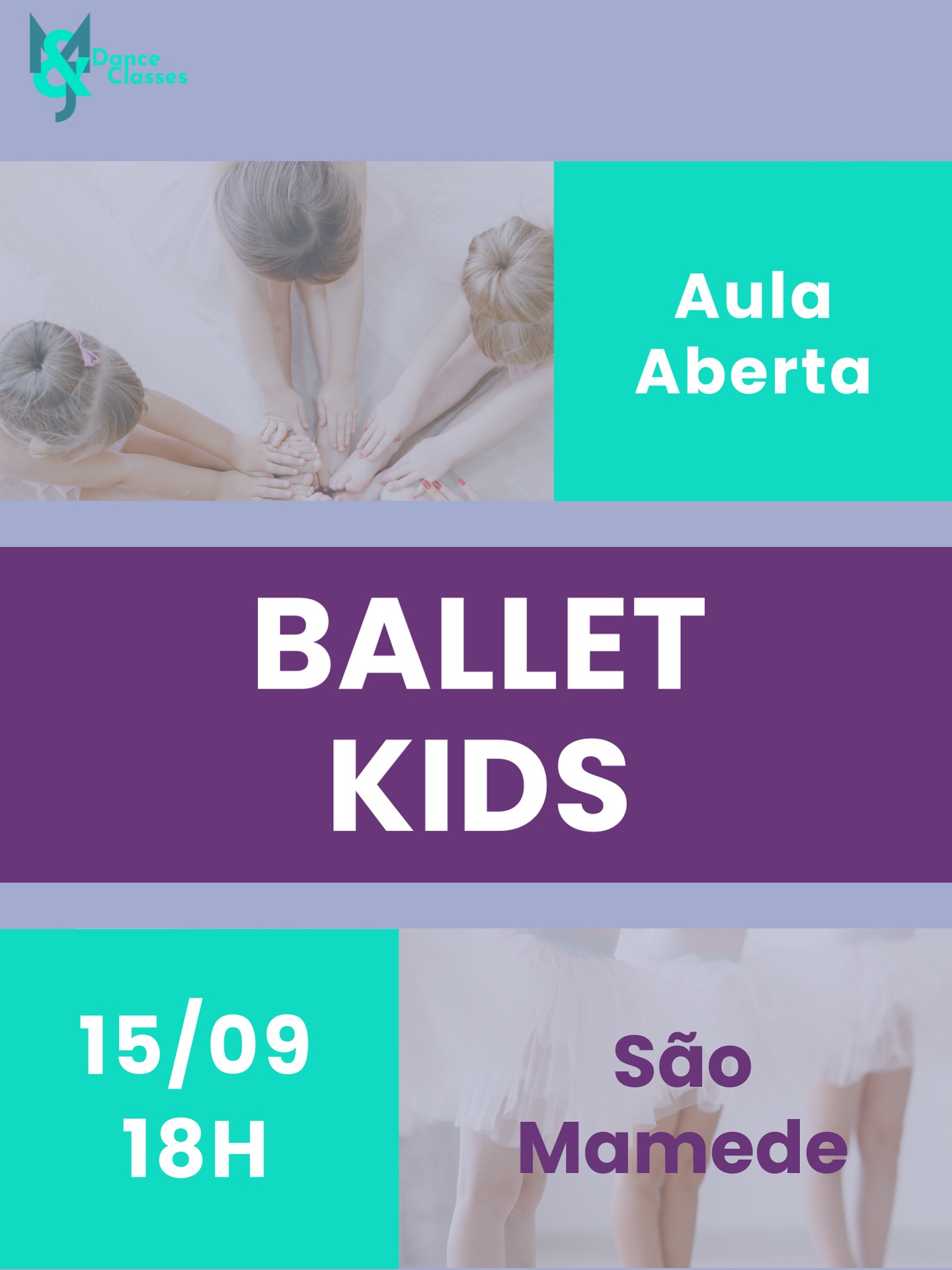 ✨ Aula Experimental de Ballet Kids! ✨
Queres que o teu pequeno/a dê os primeiros passos no mundo do ballet? 🩰
Vem experimentar uma aula cheia de ritmo, diversão e muita dança!
📅 Inscreve-te já e garante a tua vaga! Envia-nos mensagem!
#BalletKids #BalletParaCrianças #AulaExperimental #AulasDeBallet #DançaClássica #ballet