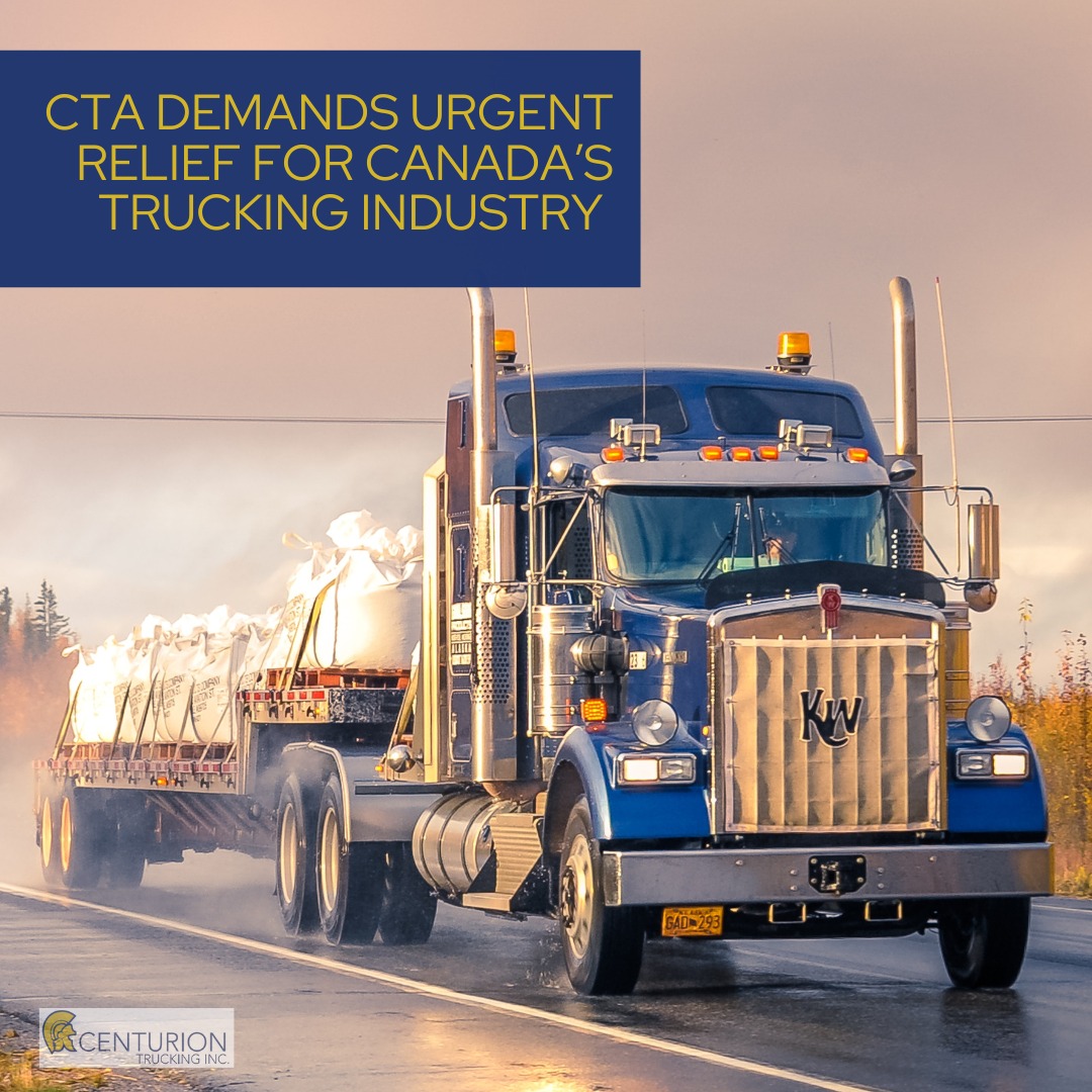 The Canadian Trucking Alliance is calling on Canada’s leaders to step up for the industry as U.S. tariffs, a weak freight market, and the underground economy put fleets under pressure.
They’re pushing for immediate relief:
✅ Cut fuel + carbon taxes
✅ Provide tax breaks + rebates for fleets
✅ Protect against underground economy competitors
✅ Ensure fair access to EI + support programs
CTA says the crisis is here — and action is needed now.
https://cantruck.ca/cta-offers-plan-caution-regarding-trucking-support-amid-tariffs/