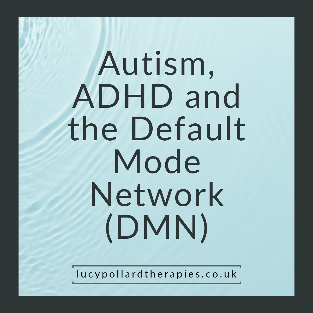 Autism, ADHD and the Default Mode Network (DMN)
✨What is the Default Mode Network?✨
The default mode network is a large-scale brain network that is active when the brain is at rest and not focused on the external environment. It’s often described as the brain’s “idle mode,” but it’s actually very active during internally directed thought.
✨What does the Default Mode Network do?✨
The DMN is active during:
🧠Mind-wandering and daydreaming
🧠Autobiographical memory (recalling personal experiences)
🧠Imagining the future and mental time travel
🧠Theory of mind (understanding others’ perspectives)
🧠Self-referential processing (thinking about yourself)
✨How does the DMN differ in neurodivergent people?✨
In neurotypical individuals, the DMN usually “switches off” when focusing externally. In autistic people this process may be less efficient. Some regions seem to be less coordinated in functioning.
This might explain differences in areas like:
Self-referential processing (thinking about yourself in relation to others)
Social cognition (understanding others’ intentions, emotions)
People with ADHD often show persistent DMN activity when trying to engage in goal-directed tasks. Also, switching between networks is less coordinated.
This might explain experiences commom to ADHD like
distractibility, difficulty sustaining focus, and the feeling of a “busy mind.”
✨Monotropism and the DMN✨
Learning about the DMN reminded me strongly of theories about Monotropism.
Monotropism is a way of describing attention control. It describes an intense, narrow focus on few interests, and a difficulty shifting attention. I was surprised to find no direct studies that link monotropism with DMN connectivity patterns.
I hope this changes. Both relate to internal focus, attention regulation, and self-other processing. It’s a plausible intersection that future neuroscience studies could illuminate.
So, what do you think? I find neuroscience fascinating, but how about you… Was this helpful? What are your experiences? Have you read any great studies about monotropism and the DMN?? Please share thoughts in the comments and pass on if you found it interesting 🙏🏻
Lucy Pollard Therapies