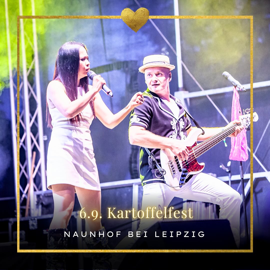 3️⃣ Wahnsinn - Gig Nr. 3 an diesem Wochenende!!!
Und wir sind ganz in eurer Nähe - beim Kartoffelfest in Naunhof ab 21 Uhr.
🫶 Heimatliebe - kommt mit uns tanzen… ! Bis heute Abend. Eure Nightfevers 💜
#Nightfever #AlltimeDiscoClassics #LiveMusik #Partyband #Galaband #LiveBand #Leipzig #Live #paviinaction