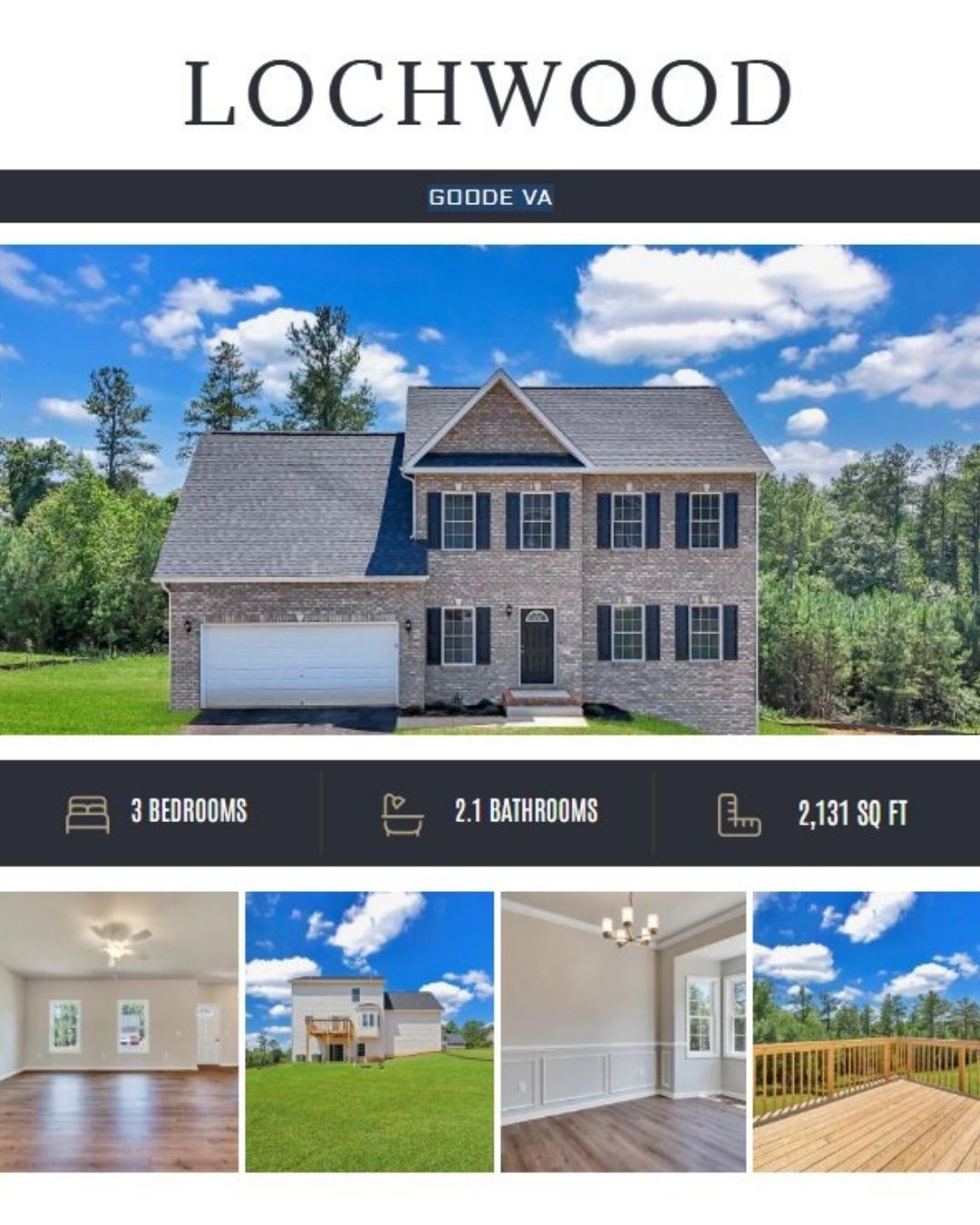 🏡 Move-In Ready Home at 1150 Lochwood Hill Dr.
Spacious Williamsburg Floor Plan
Looking for a beautiful home with extra space and style? This one checks all the boxes!
✅ Full Brick Front with Stunning curb appeal
✅ Larger Backyard – Perfect for entertaining or relaxing
✅ Stove, Dishwasher & Microwave INCLUDED
✅ Self-Guided Tours Available
✅ Move-In Ready – No waiting, just move in and enjoy!
📲 Message today to learn more or schedule your self-guided tour!
#WilliamsburgPlan #MoveInReady #BackyardSpace #NewListing #ModernLiving #RealEstate #rfralinhomes