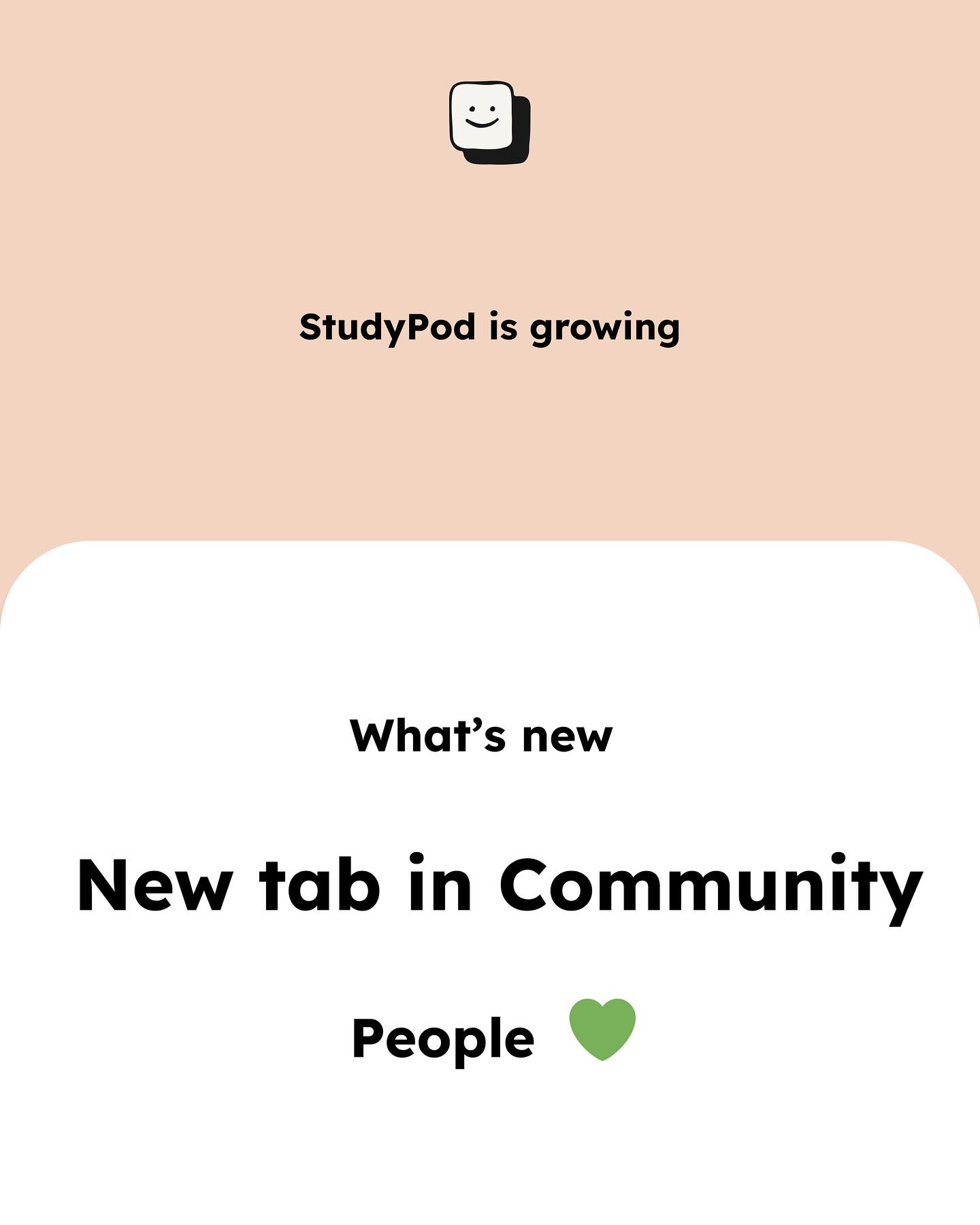 Hi everyone! After a short break, we’re back - and bigger than ever 60k+ happy students! Be part of our growing community - because sharing is caring 💚 #learntogether #studypod