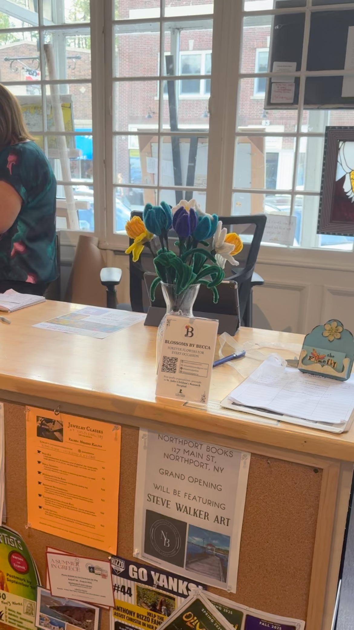 Another one of our amazing contributors that are a part of “sponsor a stem”!🌸
The Firefly Artists
Address: 90 Main Street, Northport, NY 11768
Hours:
- Monday to Wednesday & Tuesday: 11 AM – 6 PM
- Thursday to Friday: 11 AM – 9 PM
- Saturday: 9 AM – 9 PM
- Sunday: 9 AM – 7 PM
Established in 2011, Firefly Artists has fostered a welcoming community space for Long Island creatives to collaborate, exhibit, and sell their work in a professional gallery setting. They were voted Best Art Gallery on Long Island multiple years running—2022, 2023, and 2024—in Bethpage’s “Best of LI” awards.
Thank you so much again @thefireflyartists we appreciate all the you do for us!😇💐
#sponserastem #blossomsbybecca #nonprofit #foreverflowers #northport #stjudestrong #firefly