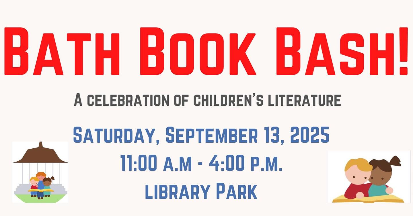 I’ll be at this fun book shindig next Saturday with lots of my author and illustrator friends! Stop by to say “Hi!” Also, add some signed books to your shelves! @bath.book.bash