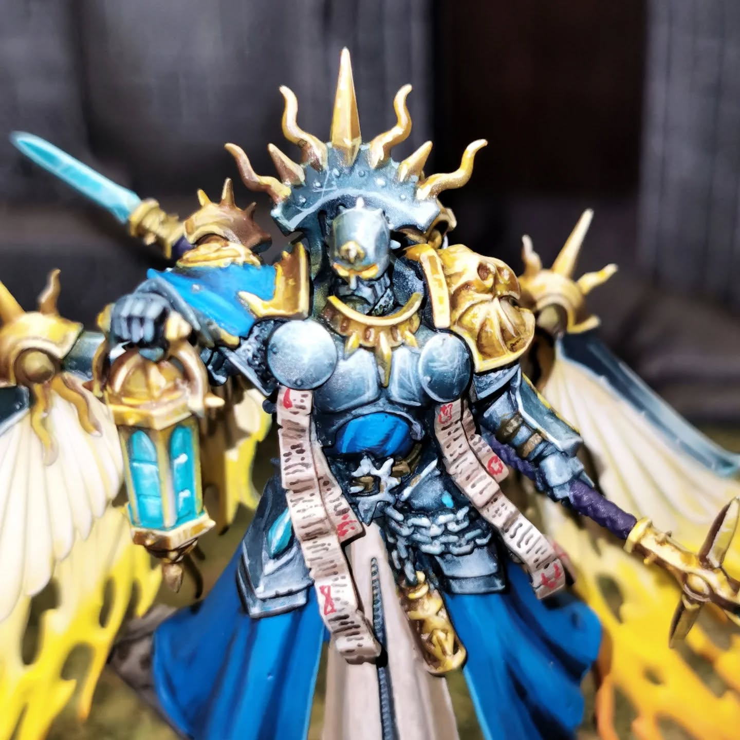 Lord Tornus Stormcast
nouveau schéma maire metalique mais en NMM
Peinture pour un ami, pièce Individuelle++
+/- 5 heures de travail !
#painting #paintingminiatures #paintingminis #miniatures #miniaturesart #miniatureart #nmm #nmmpainting #metal #armor #warhammerfantasy #warhammer #Warhammercommunity #warco #stormcast #stormcasteternals #stormcasteternal #stormcast #tornus