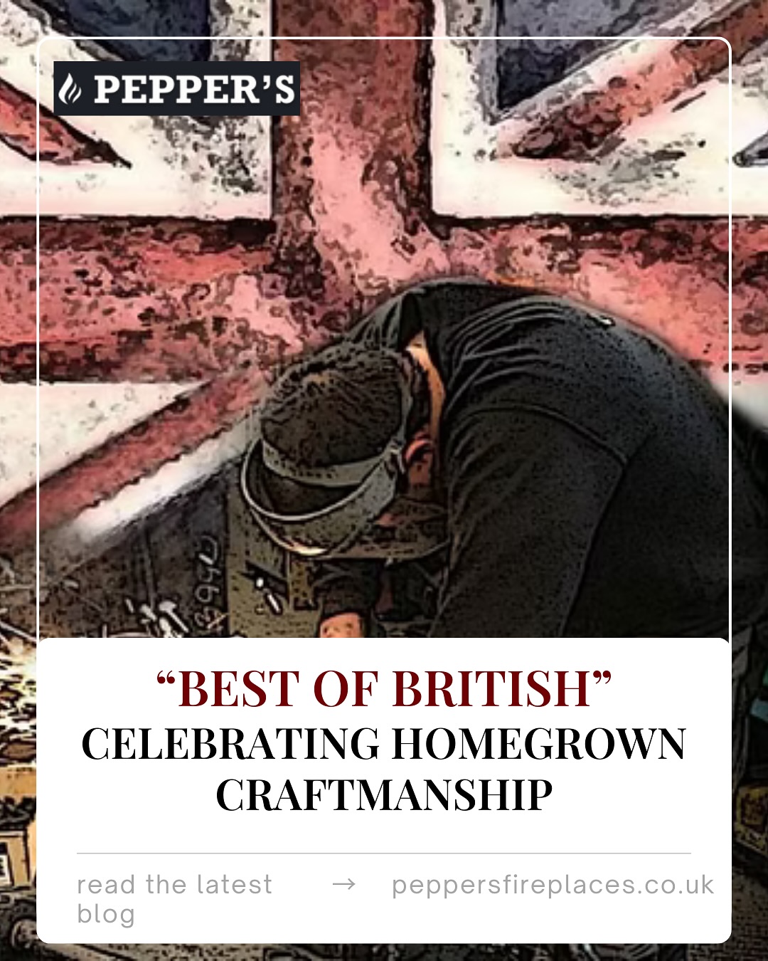 🔥 Honouring Every Story in British Craftsmanship 🔥
From the Isle of Wight to Yorkshire, our latest blog celebrates the heart of Britain; where tradition meets innovation. Meet brands like Charnwood, Clock Woodburners, Stovax, Gazco, Evonic Fires & Emberlux, Onyx, GB Mantels, Focus Fireplaces, and Colin Parker Masonry; each one telling a unique story of craftsmanship, creativity, and sustainability.
.
Discover how choosing British-made product means supporting local talent, cutting-edge design, and a shared sense of home and heritage. It’s not just about the fire; it’s about the stories, values, and hands that bring warmth to our homes.
.
✨ Curious? Dive into our full post to explore the makers, the values, and the craft that bring us together— https://www.peppersfireplaces.co.uk/post/the-best-of-british-celebrating-homegrown-fireplace-craftsmanship
.
#BestOfBritish #BritishMade #FireplaceCraftsmanship #SupportLocal #HomeSweetHome ElectricFireplace, #Woodburner #SolidFuelStove #MediaWallFire
#FireplaceDesign #FireplaceInspo #FireplaceGoals
#HomeTrends #HomeDesign #InteriorInspo #LivingRoomDesign #PeppersFireplaces #KentFireplaces #BexleyheathHomes