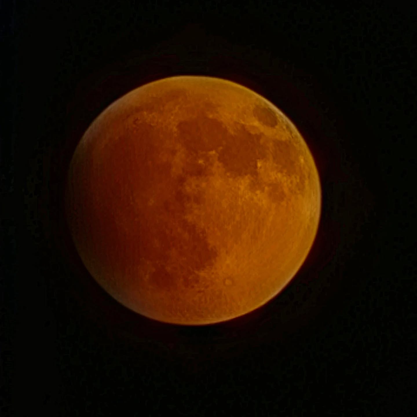 Step by step, tonight’s Full Corn Moon moves into Earth’s shadow and blushes red, a Blood Moon made by sunlight filtered through our atmosphere. 🌕
.
.
.
#TotalLunarEclipse #BloodMoon #CornMoon #ThroughMyEyes