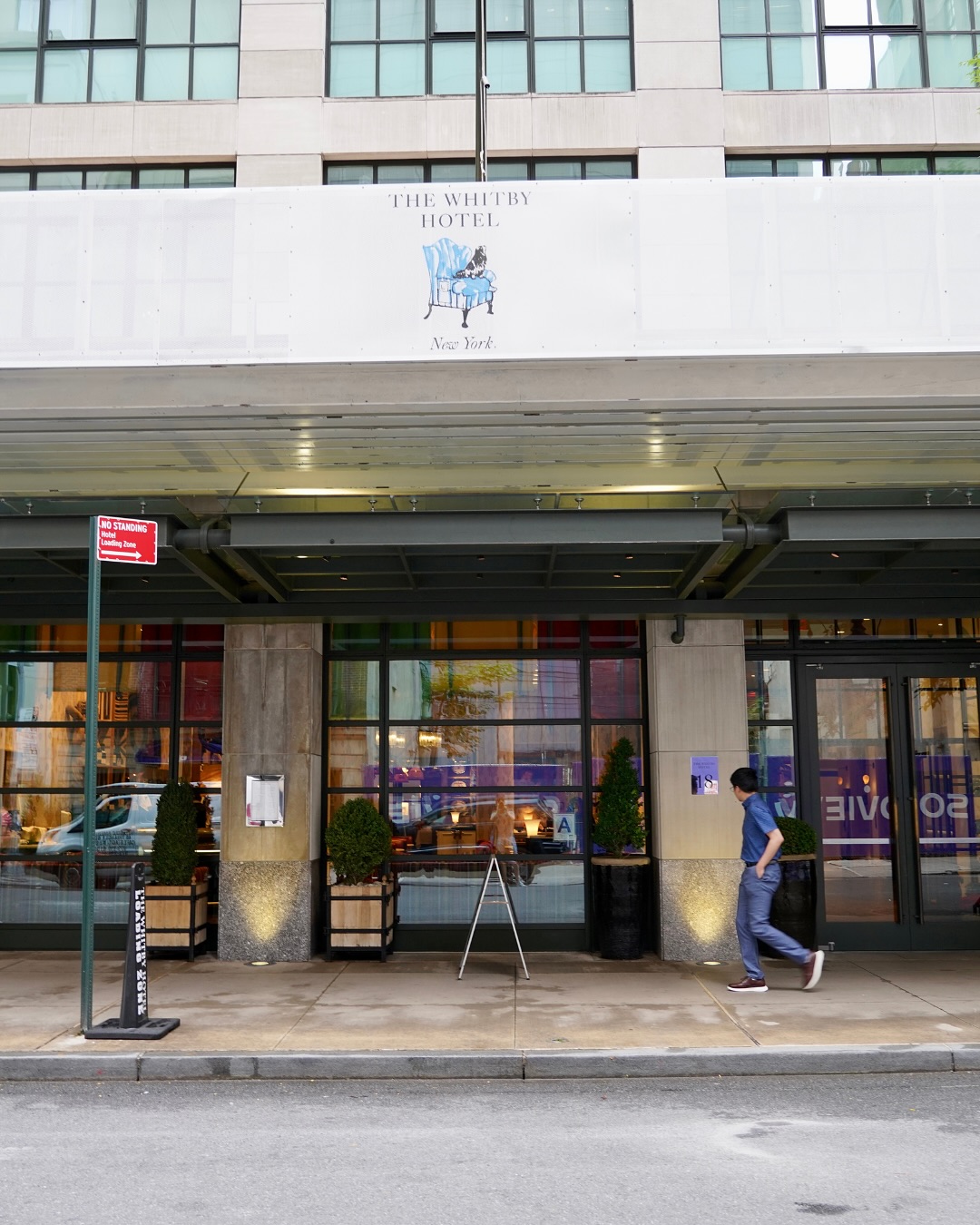 At 18 W 56th Street, The Whitby Hotel sets the standard for timeless design and hospitality. When a property like this requires scaffolding, only a premium solution will do.
Urban Umbrella was designed as the clear alternative to traditional scaffolding - pairing safety and function with a refined architectural look that aligns with luxury destinations.
Our system elevates streetscapes while maintaining the elegance of the businesses and landmarks they surround. For The Whitby, that means preserving the welcoming experience their guests expect, even during renovation.