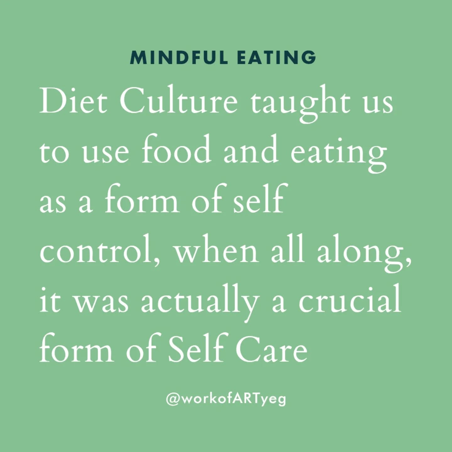 Making peace with food is one of the most caring things you can do for yourself ๐
#mindfuleating #intuitiveeating #selfcare #foodfreedom #bodyneutralwellness #antidietpersonaltrainer #selfhelpauthor #author #foodislove