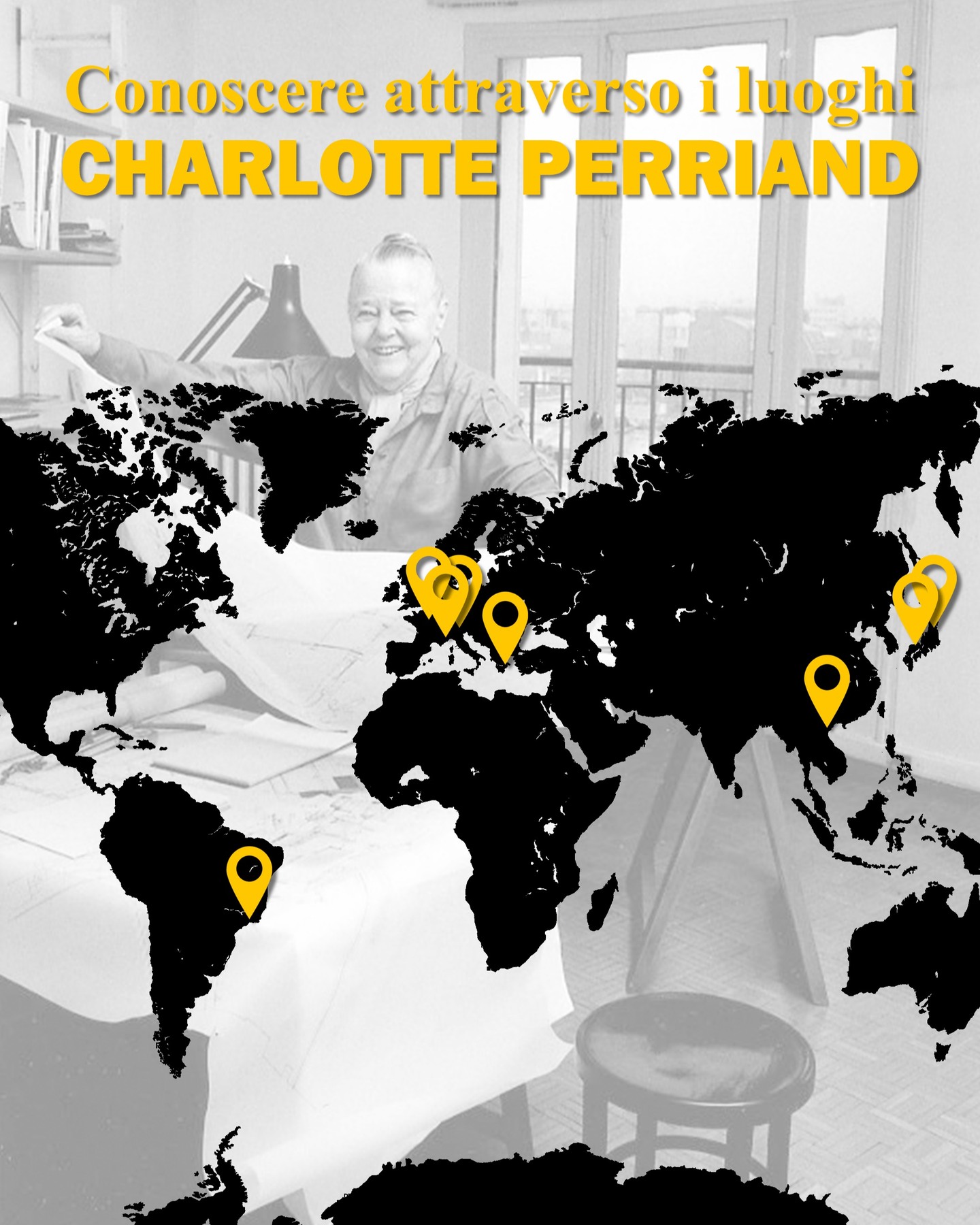 Un viaggio attraverso i luoghi di Charlotte Perriand, dalle campagne silenziose della Borgogna e dell'Alta Savoia alla vivace e frenetica capitale francese, dal Giappone rurale alla vibrante Rio de Janeiro.
Leggi il mio articolo al link in BIO e naviga nella mappa virtuale per scoprirne di più!
.
.
.
#architettura #design #charlotteperriand #itinerariarchitettura