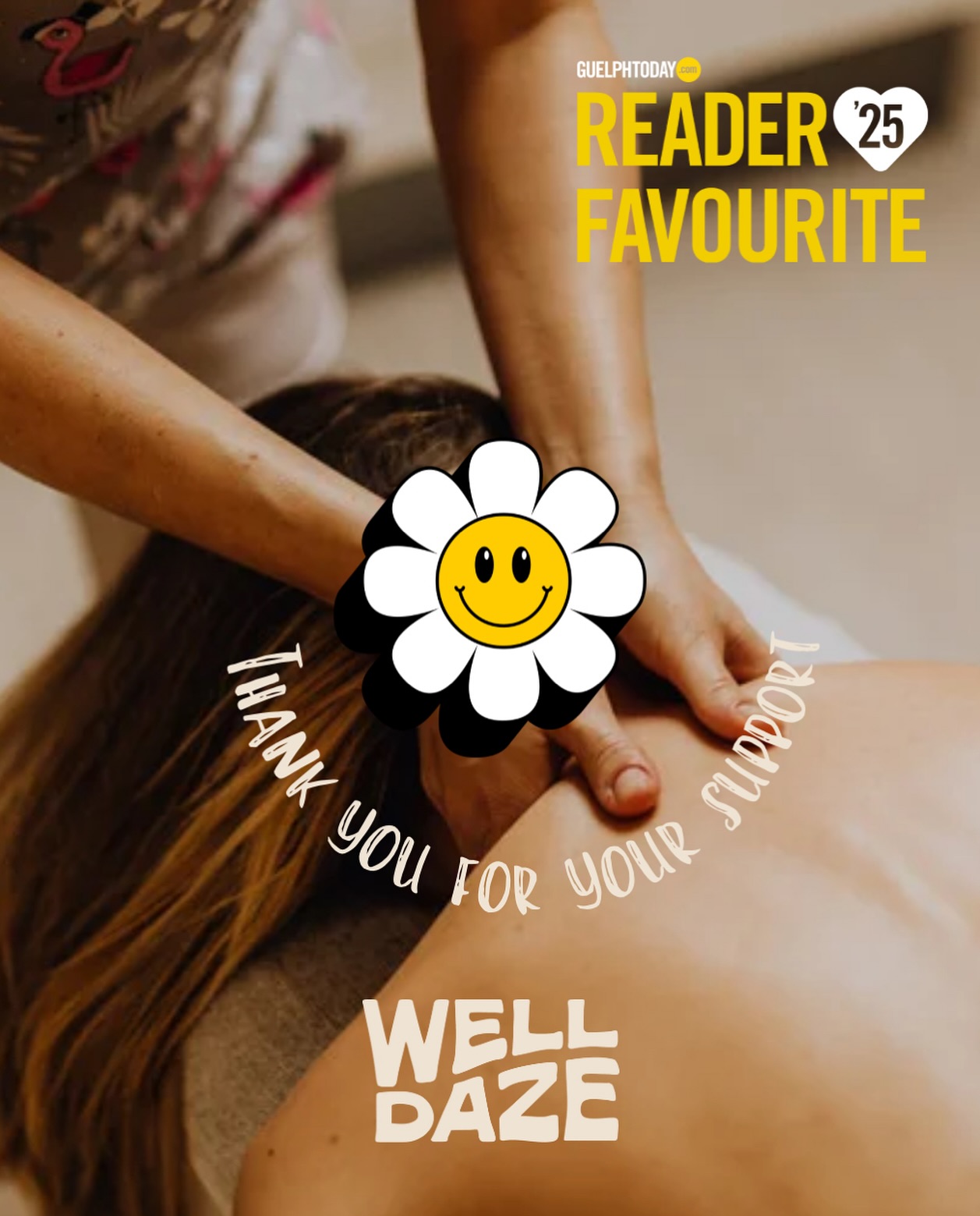 We are honoured to be this years winner for @guelphtoday 2025 Readers favorite award 🥇
As an entrepreneur we never received bonuses for extra efforts, or any kind of reviews for recognition of a job well done, so these community awards feel extra special- like a little gold star to help us know what were doing matters.
So truly- THANK YOU to everyone who took the time to vote for us 🙏🏼— and congratulations to everyone in our community who has been recognized for their hard work and dedication.
#communitymatters#guelphdowntown#businessowner#guelphbusiness#readersawarda#guelphtoday#wellness#guelph#holistichealth#guelphmoms#guelphsmallbusiness#entrepreneurship