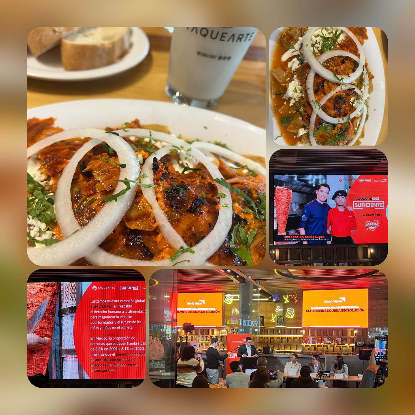 @taquearte se suma a una noble causa en apoyo a @worldvisionmexico por cada taquito al pastor que pidas este 24 de septiembre