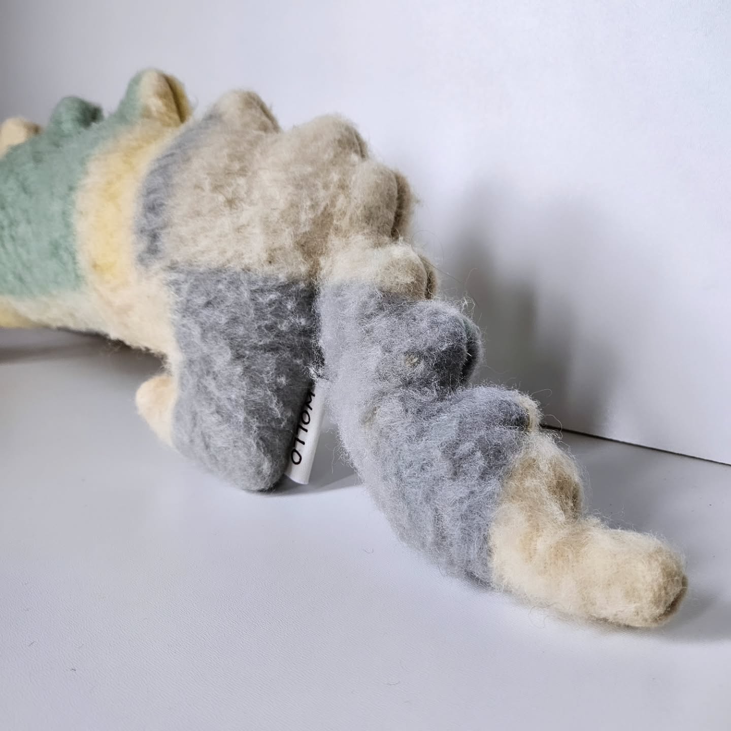 Croco! Woolly on the outside, cuddly on the inside!🐊