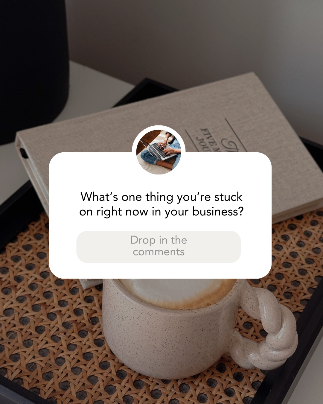 Let’s get real...what’s one thing you’re stuck on in your business right now? Drop it in the comments and let’s help each other out! Nobody builds a business alone, and we all have a stuck moment (or five). 1 of the 1000 reasons I'm so very grateful for @HerCollabCo. Whatever it is that you do - Surround yourself with people who inspire you and help lift you up! You’ve got this! #Smallbusiness #Businessbranding #WomenSupportingWomen