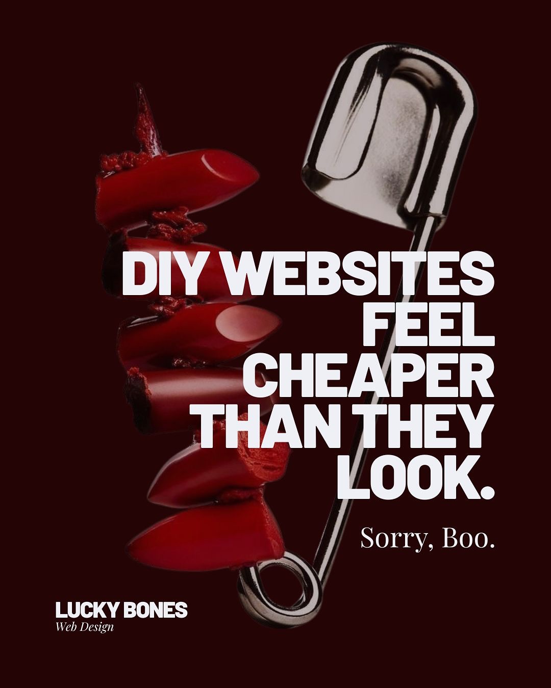 A DIY website feels like a win… Until you realise how many potential clients click away.
A clunky site says “I’m not ready for serious business.”
Even when you ARE.
And that’s the painful truth: your website is often your first impression.
And first impressions decide whether someone stays… or bounces.
Your website should be your best employee. Not your weakest link.
Ready to make a change? I’m here for you, Boo 👑