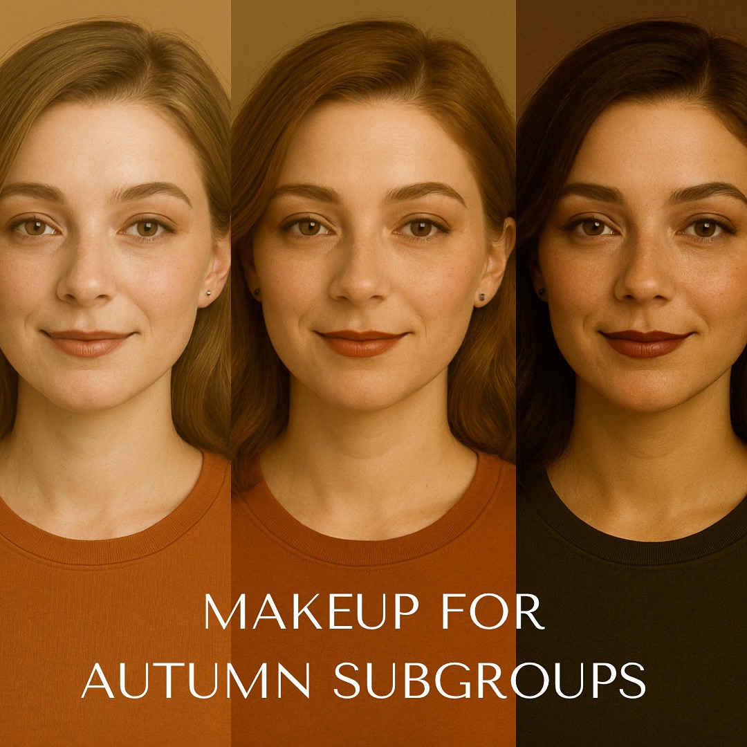 Autumn Season and makeup for each subgroup 🍂 what autumn subgroup are you?
Which shades you like the most?
#colouranalysis #colouranalysisuk #autumnsubgroups what are you waiting for to discover the shades that make you shine? Dm to start discovering your best version!