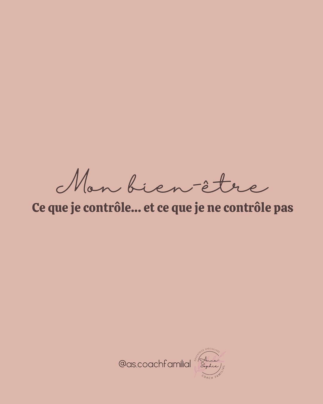On oublie parfois que prendre soin de soi, ce n’est pas du luxe, c’est une base. 🌱
Il y a tant de choses qui échappent à notre contrôle au quotidien… et c’est normal. Mais il y a aussi de petites actions, bien concrètes, qui peuvent faire une différence dans notre bien-être.
Choisir de respirer profondément, d’écouter son corps, de s’accorder une pause ou de demander du soutien… ce sont de petits gestes, mais qui soutiennent notre équilibre à long terme.
💡 Revenir à ce qui est entre nos mains, ICI MAINTENANT, c’est reprendre du pouvoir doucement.
👉 Si tu sens que tu as besoin d’accompagnement pour remettre ton bien-être au cœur de ta parentalité, je t’invite à prendre rendez-vous avec moi.
Ensemble, on trouvera des façons douces et réalistes d’alléger ton quotidien. 💜