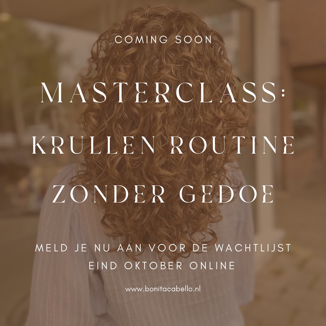 ‼️Uitgesteld‼️
De eerste cursus die eind oktober live gaat: Masterclass – Krullenroutine zonder gedoe 🤩
➡️ Hoe bouw je een simpele krullenroutine die écht werkt?
➡️ Welke producten heb je écht nodig (en welke kun je skippen)?
➡️ Hoe stop je met twijfelen en vergelijken?
➡️ En wat als je badkamerkast uitpuilt van spullen die niet werken?
➡️ Hoe krijg je eindelijk rust in je routine en vertrouwen in je krullen?
Kortom: ik neem je mee in de basis die wél werkt. In 2 uur duiken we samen in jouw routine, en maak je een frisse start.
💰 De cursus kost €50,- (prijs stijgt de volgende ronde).
📲 Zet je nu vast op de wachtlijst voor early bird-korting & voor de bonusmodule: De KrullenKast Detox én alle info.
👉 Reageer met ‘info zonder gedoe’ voor de link
👉 De cursus is levenslang terug te kijken met jouw persoonlijke inlogcode
👉 De prijs stijgt na deze lancering
#krullenroutinecursus #krullenmasterclass #krullenroutine #curlygirlmethode #krullencursus #krullen #krullenkapper
