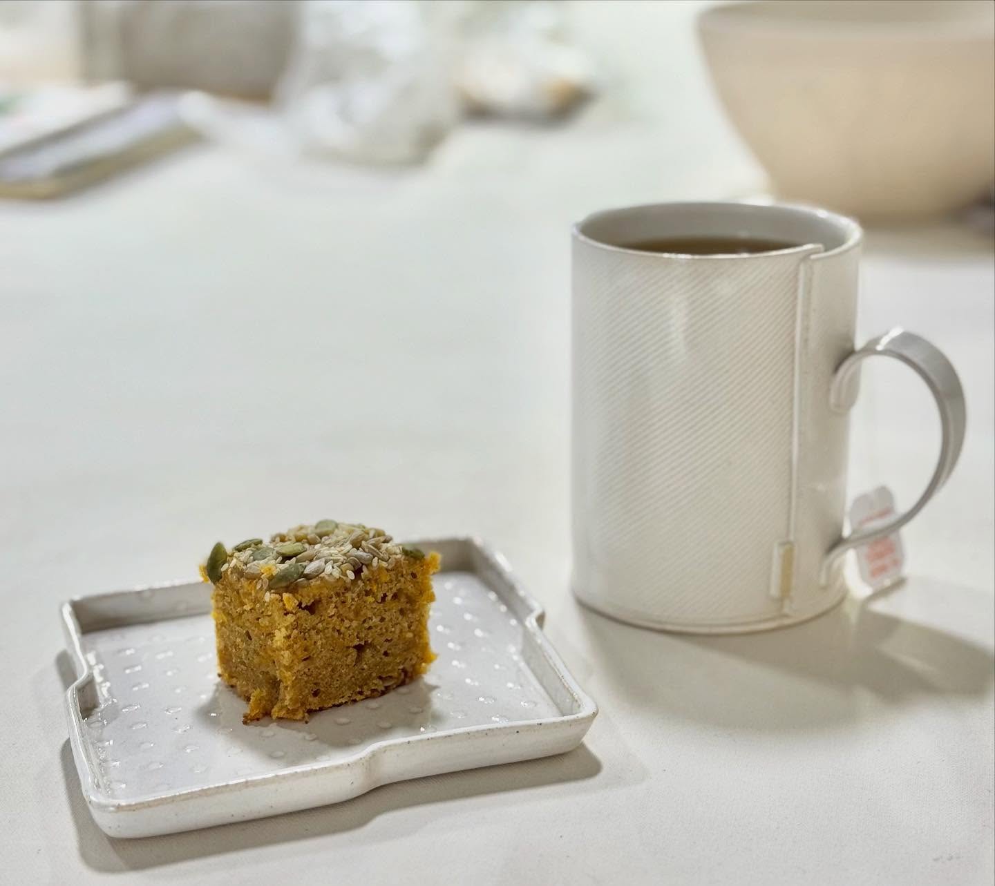 Little cozy studio view this morning…