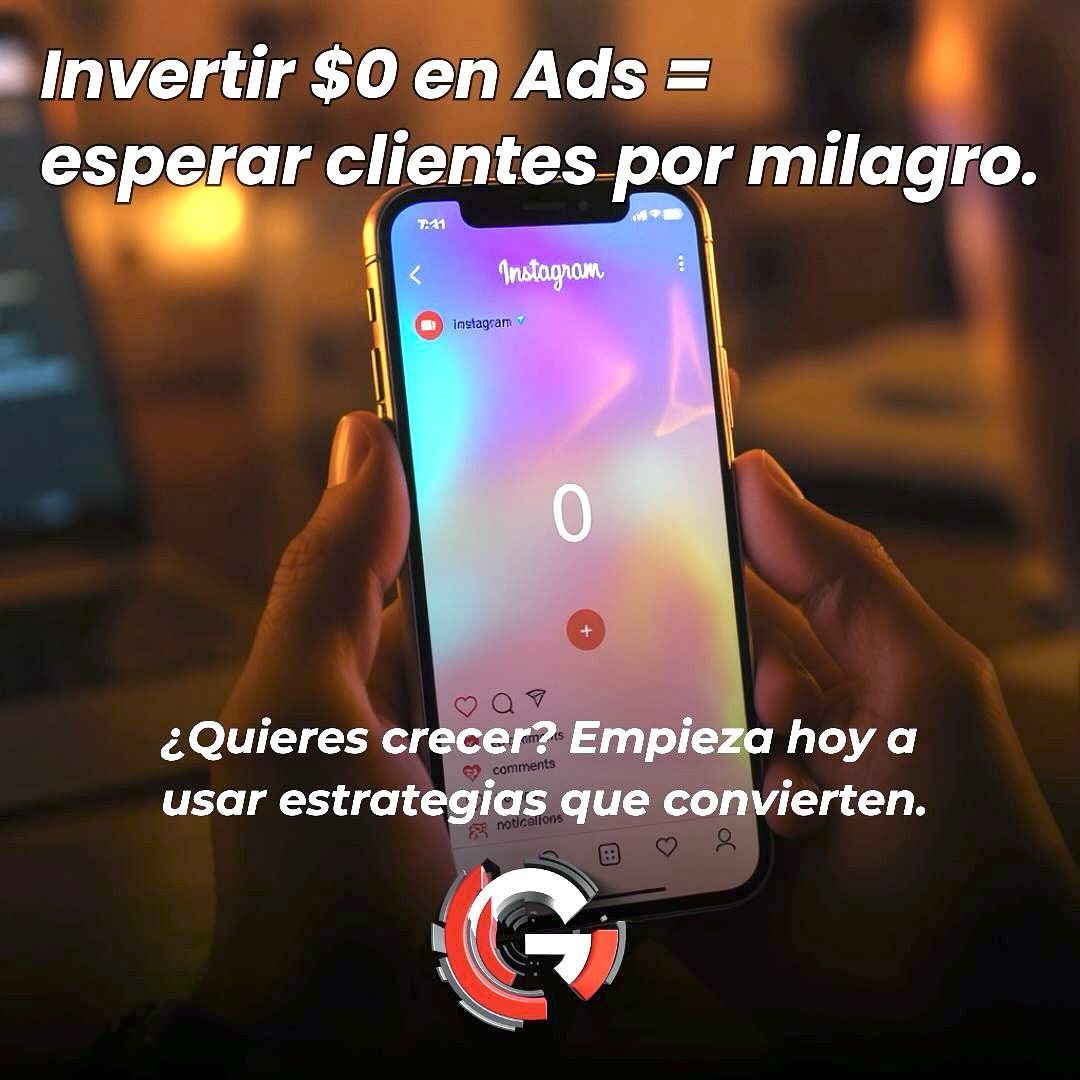 🚨 Invertir $0 en Ads = esperar clientes por milagro.
Tu competencia ya está llenando su agenda, mientras tú sigues esperando que “el boca a boca” haga magia.
La verdad es simple:
👉 Sin estrategia, no hay crecimiento.
👉 Con tráfico pago, tu negocio se multiplica.
💡 Hoy puedes elegir: seguir esperando… o empezar a usar estrategias que convierten.
El momento es AHORA ⏳.
🔑 Nosotros en GR PRODUCTIONS creamos campañas que generan ventas reales, no likes vacíos.
¿Quieres resultados? 🚀 Escríbenos hoy y deja de depender de milagros.
#MarketingDigital #TráficoPago #AdsQueVenden #EstrategiaDeNegocio #NegociosExitosos #Emprendedores #AgenciasDeMarketing #SocialMediaGrowth #VendeMás #FacebookAds #InstagramAds #GrowthHacking #MarketingDeContenidos #clientesreales